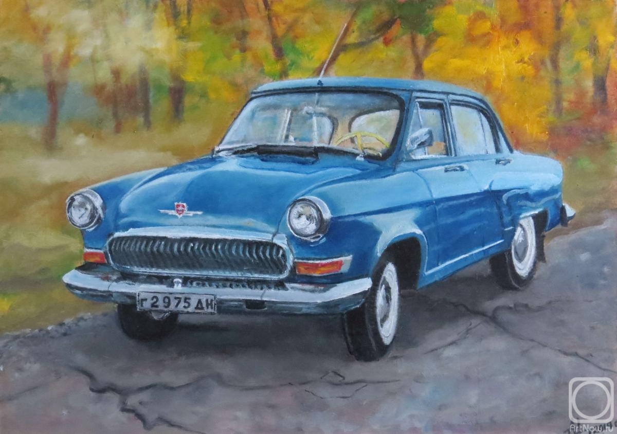 Советские автомобили в живописи