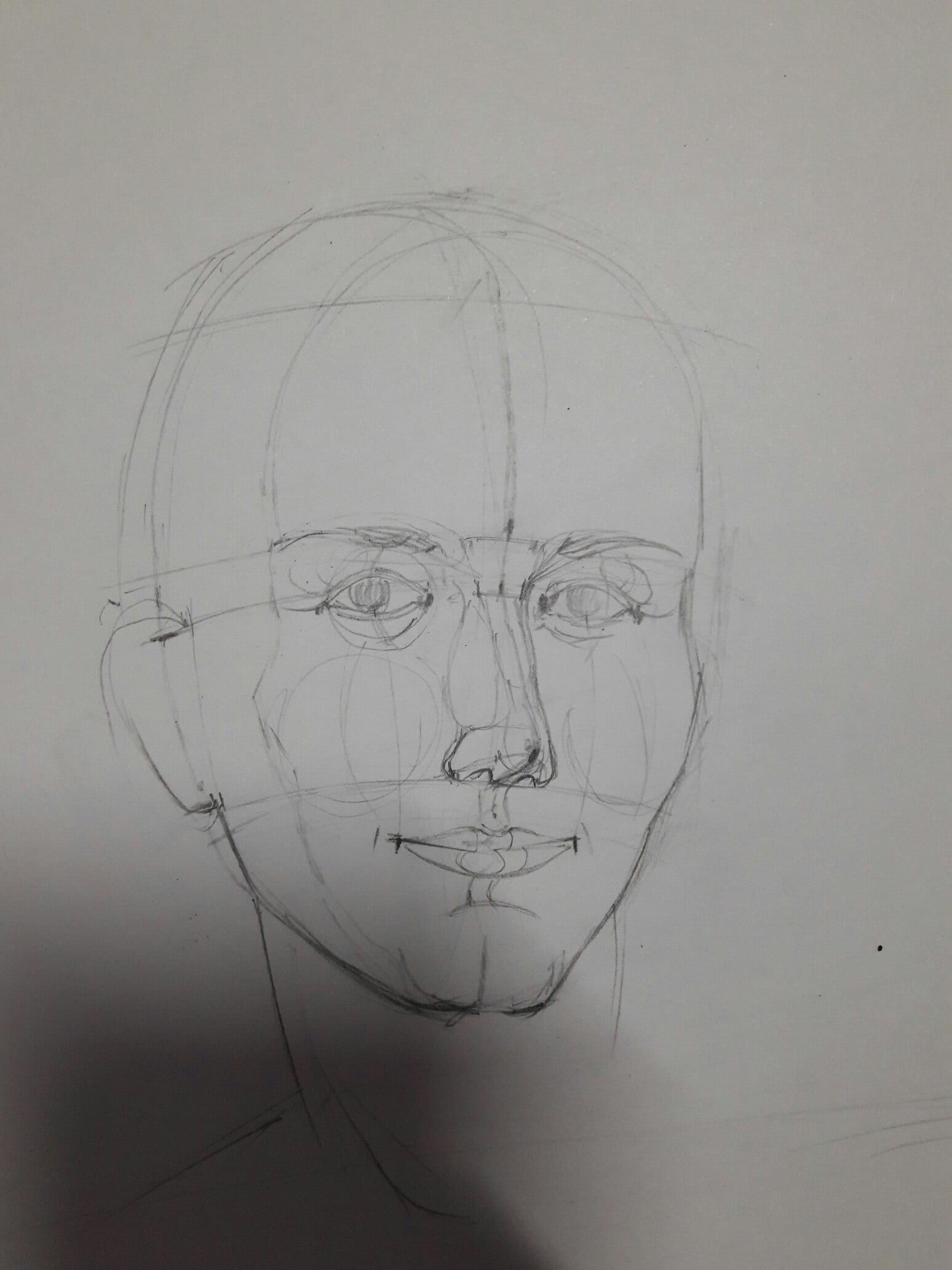 Портрет человека рисунок карандашом