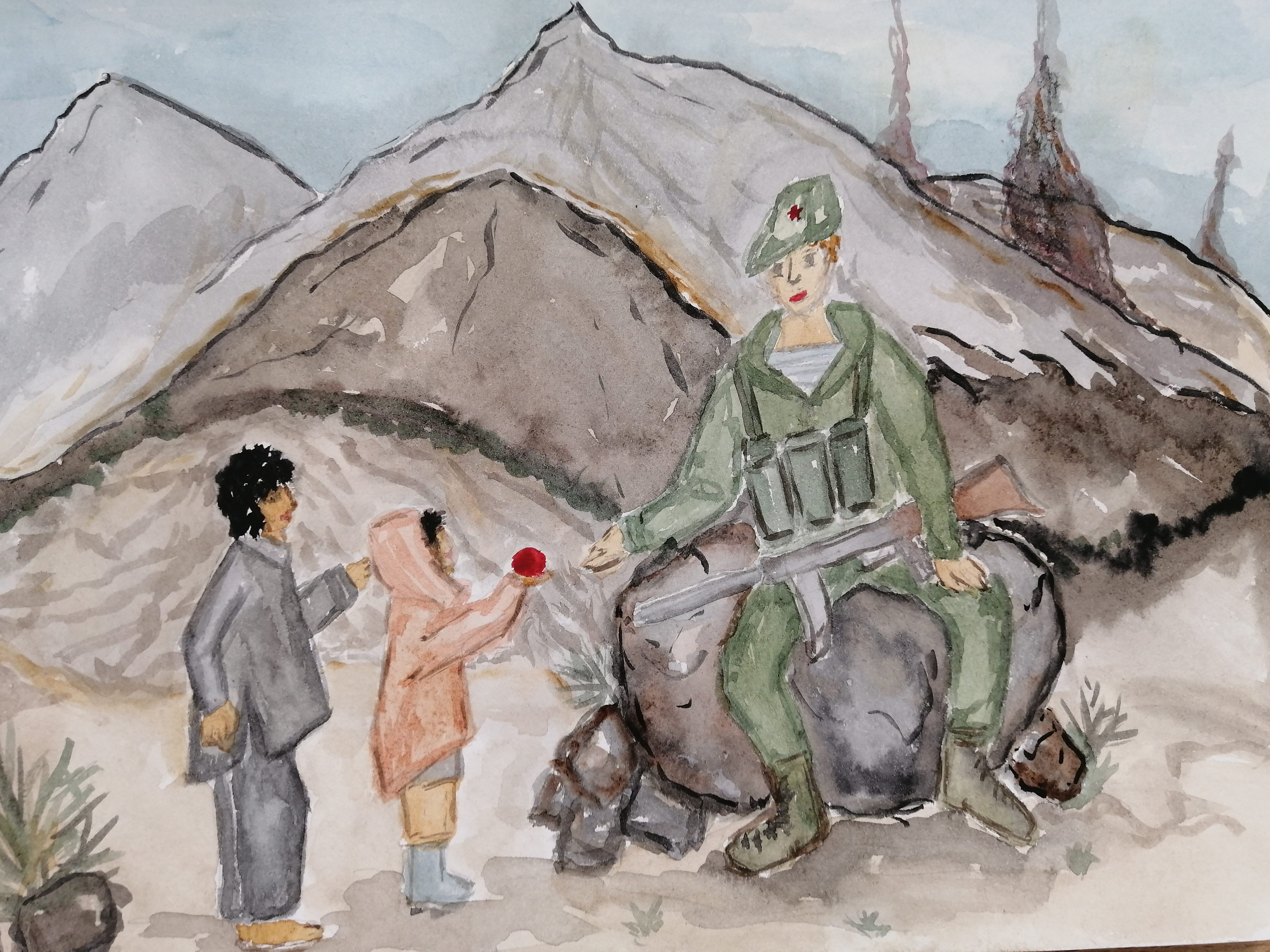 Война в Афганистане глазами детей
