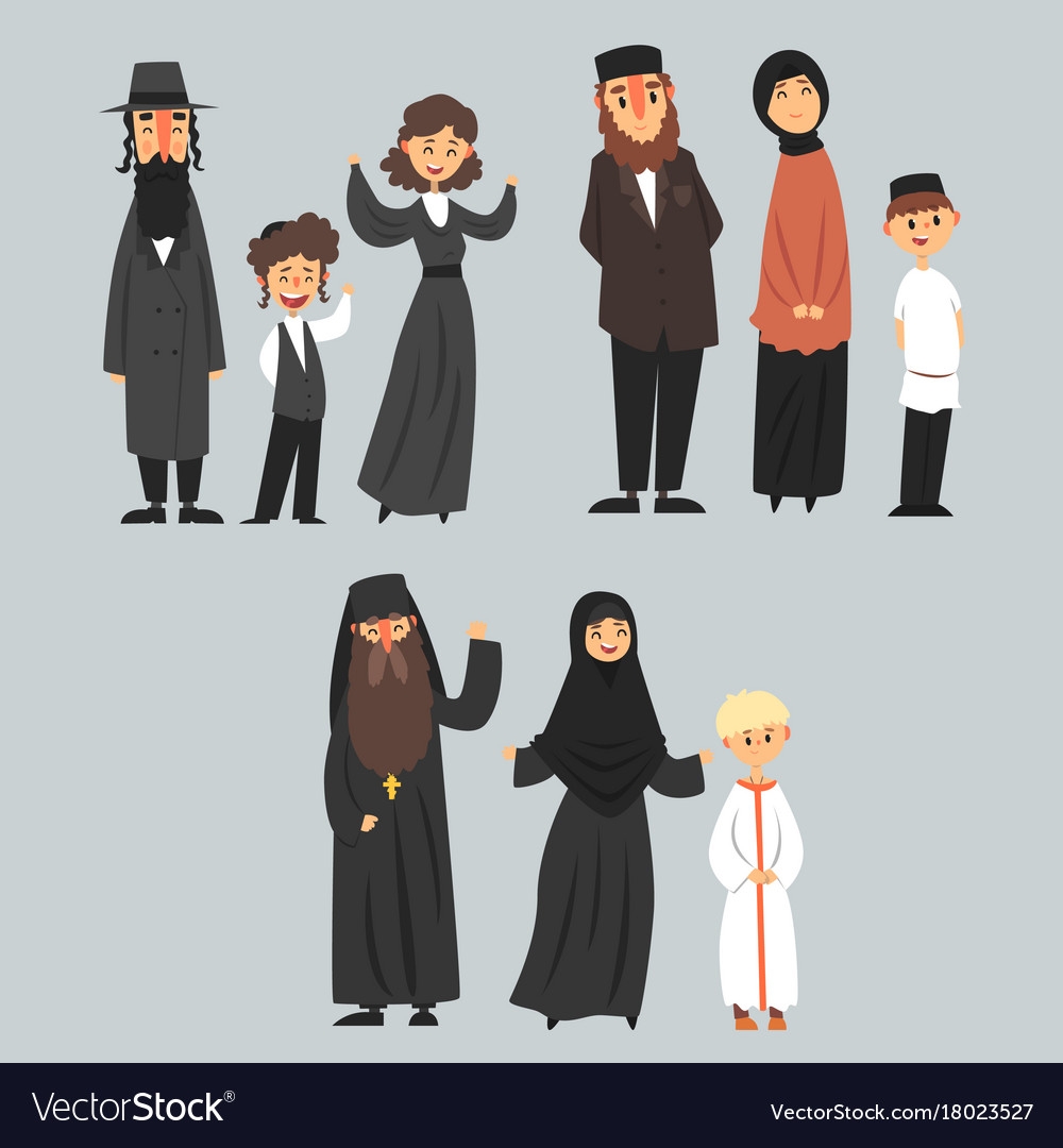 Люди разных религий