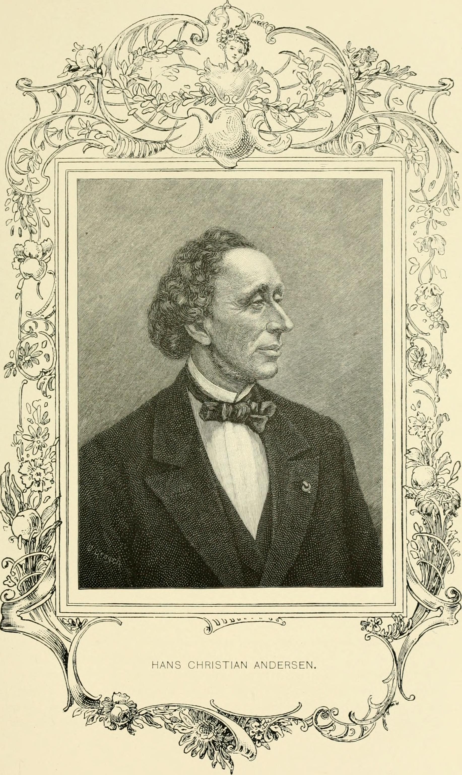 Ханс Кристиан Андерсен 1820 год