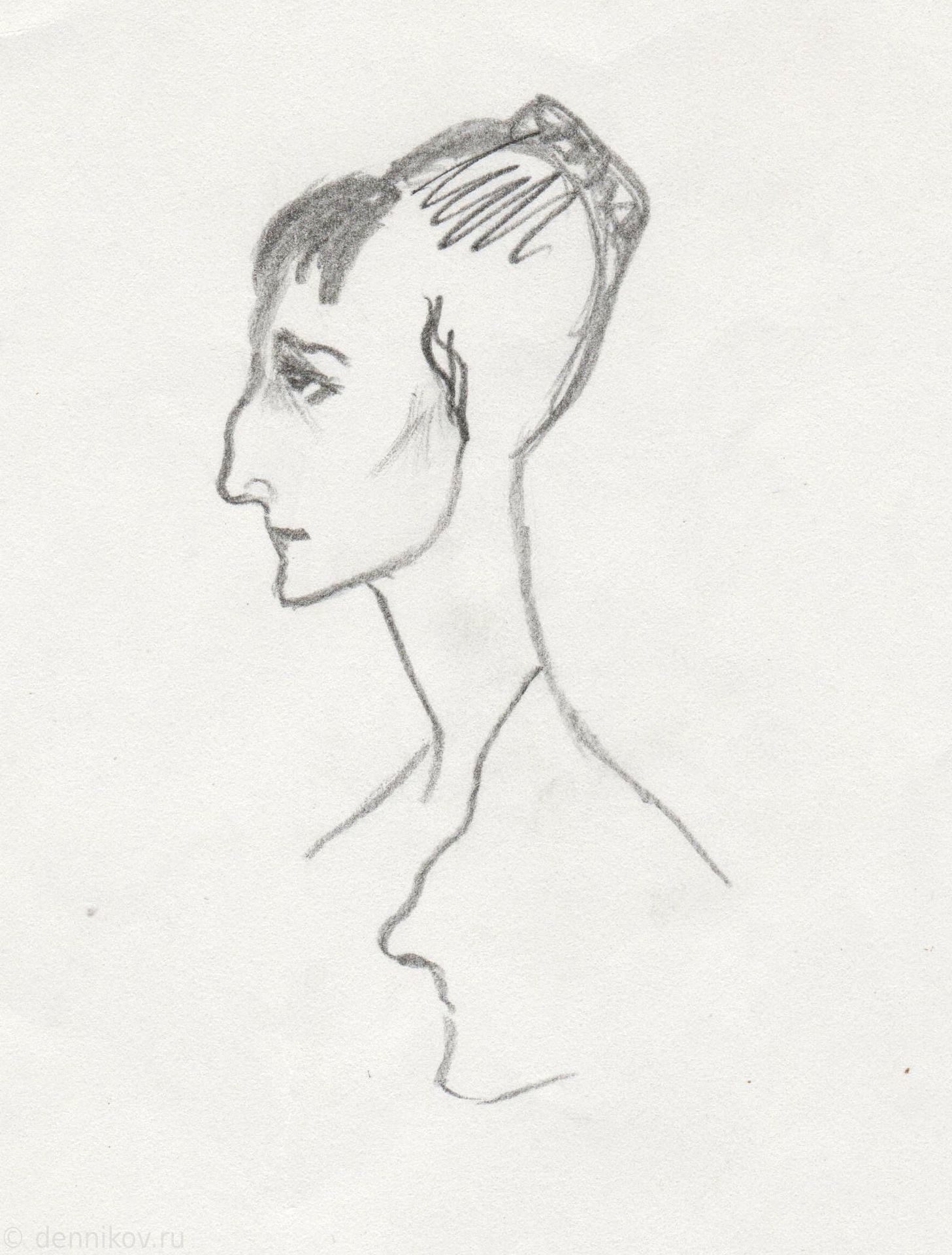 Серебрякова портрет Ахматовой