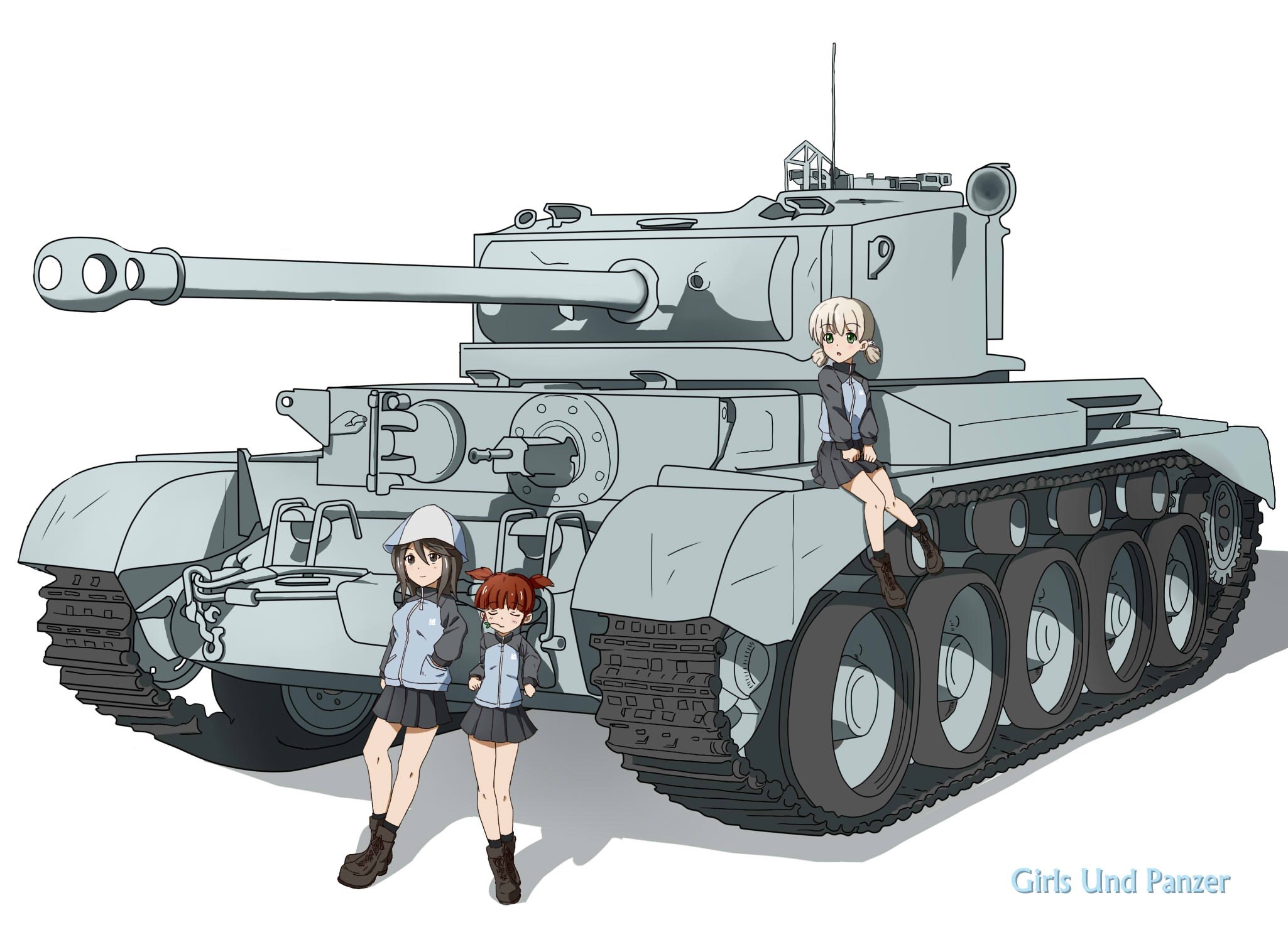 Girls und Panzer Ягдтигр