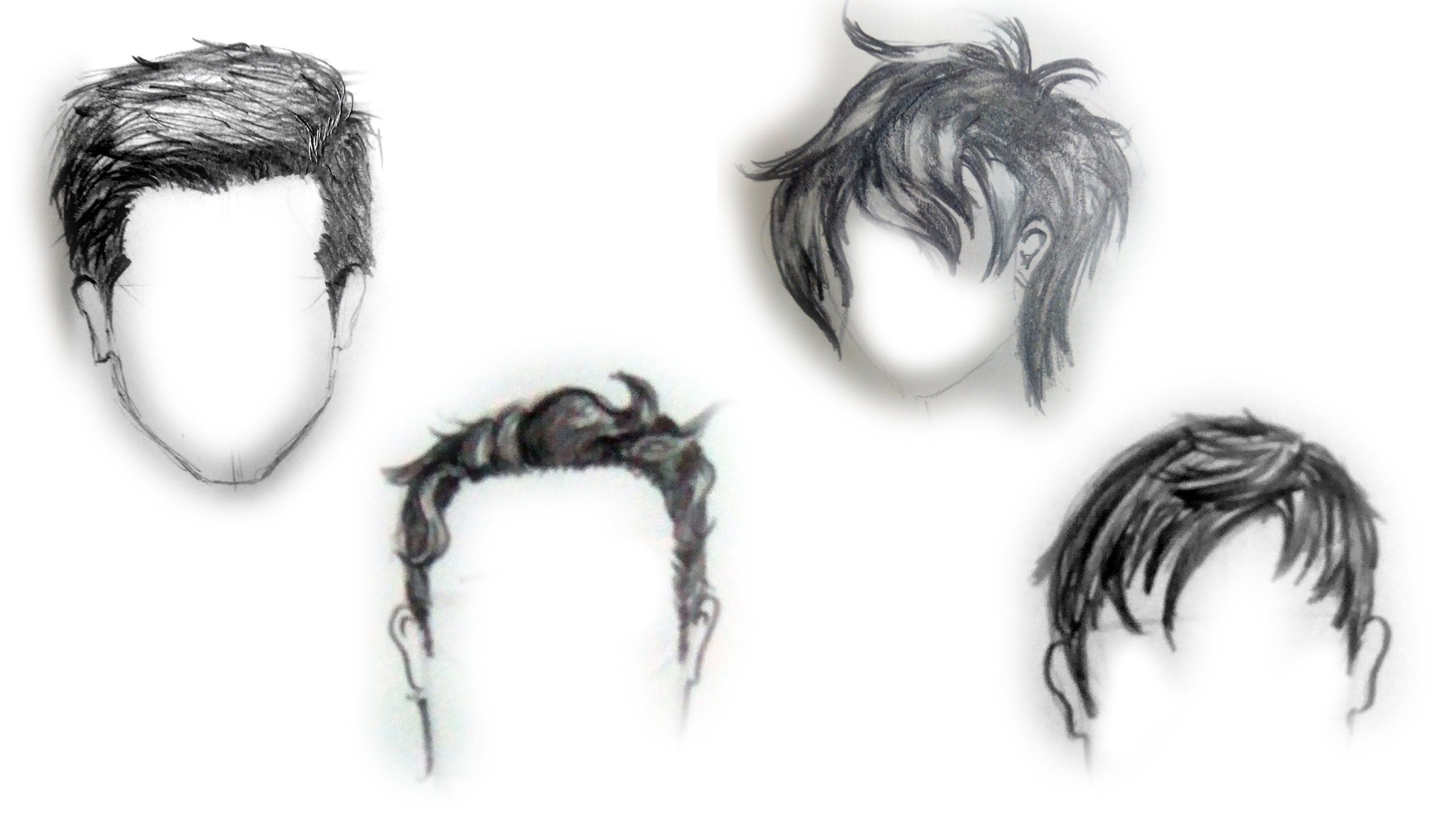 Волосы для арта мужские