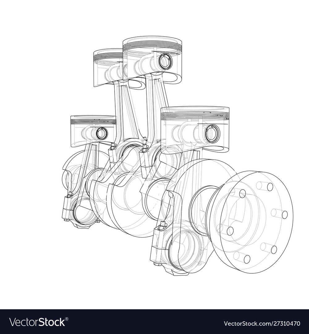 Двигатели рисование