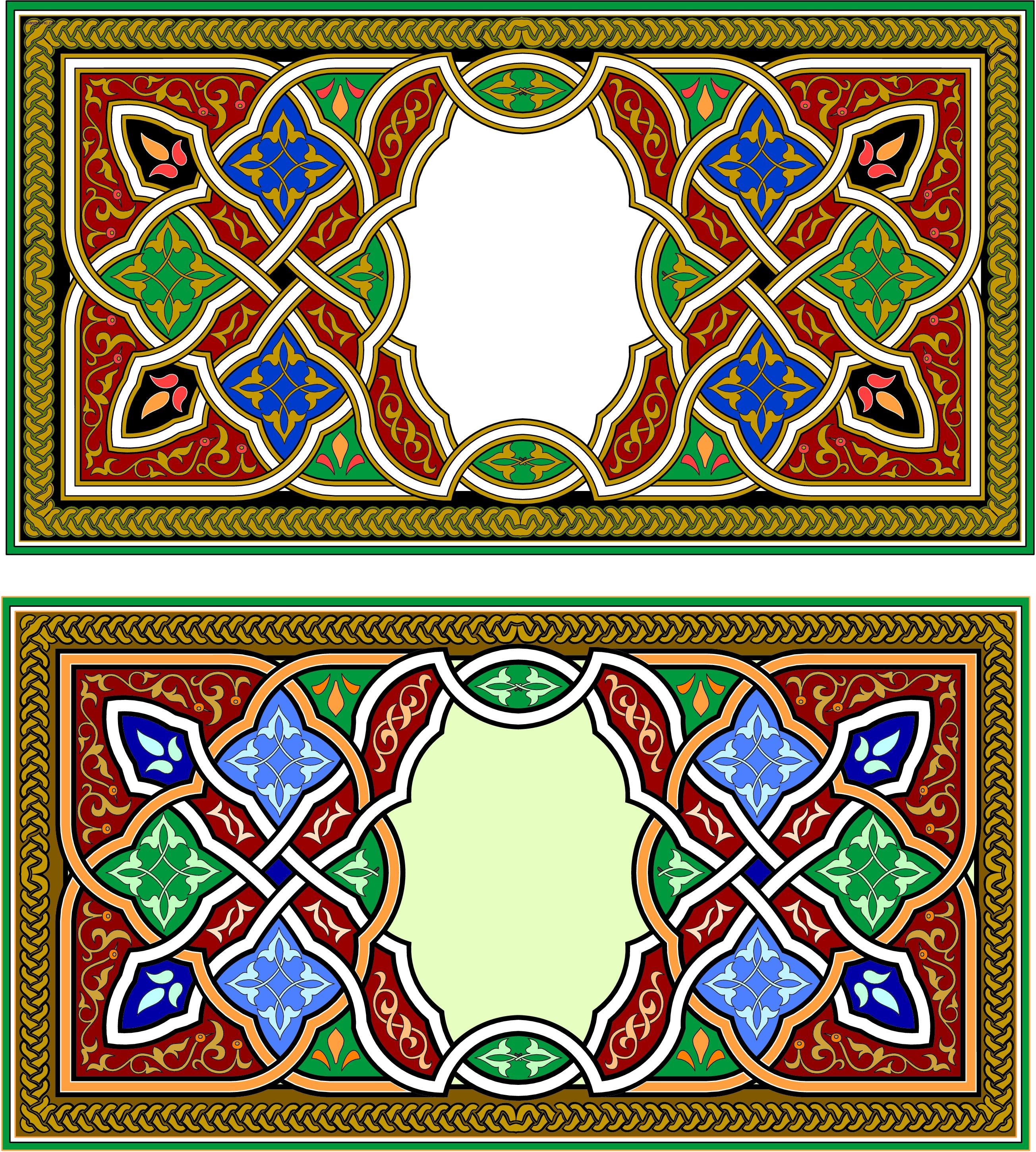 Арабский Арабеска орнамент вектор
