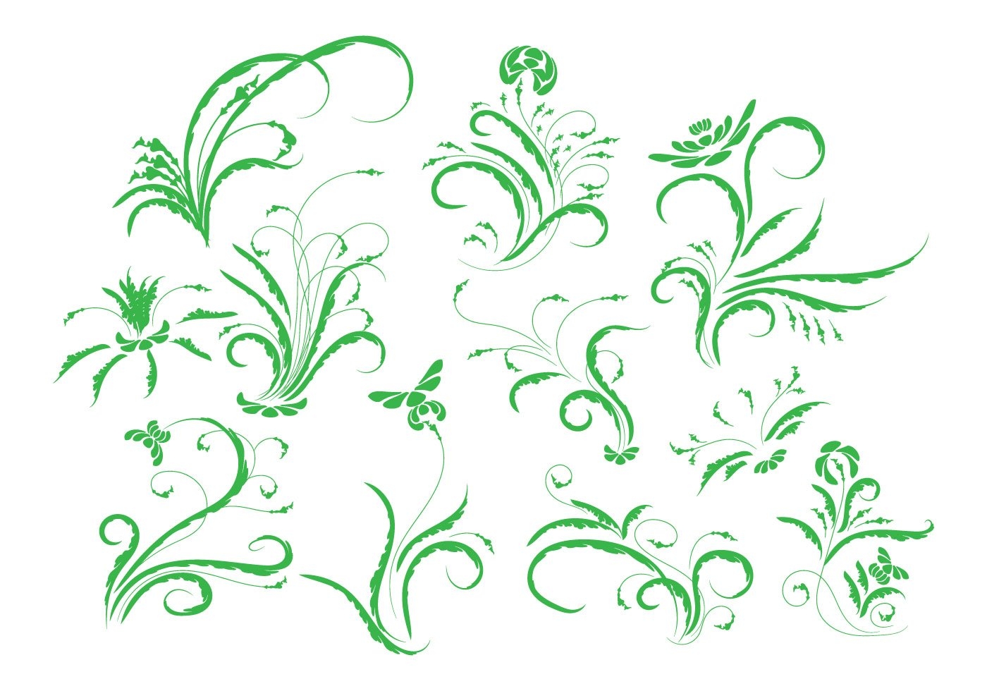 Травяной орнамент