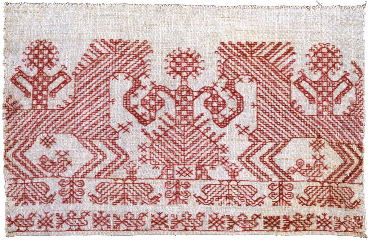 Гангур орнамент народной вышивки Славянского населения Кубани