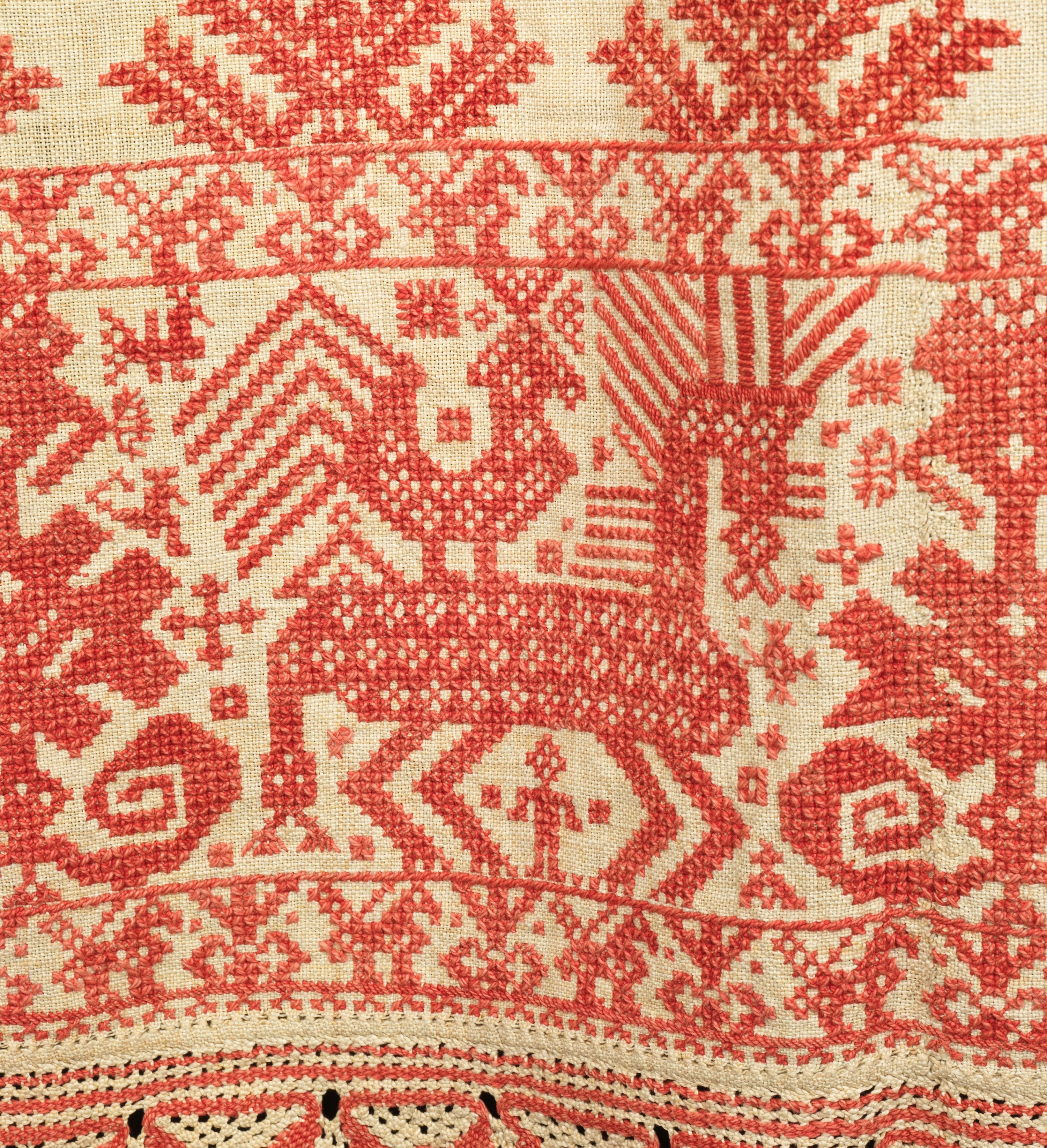 Гангур орнамент народной вышивки Славянского