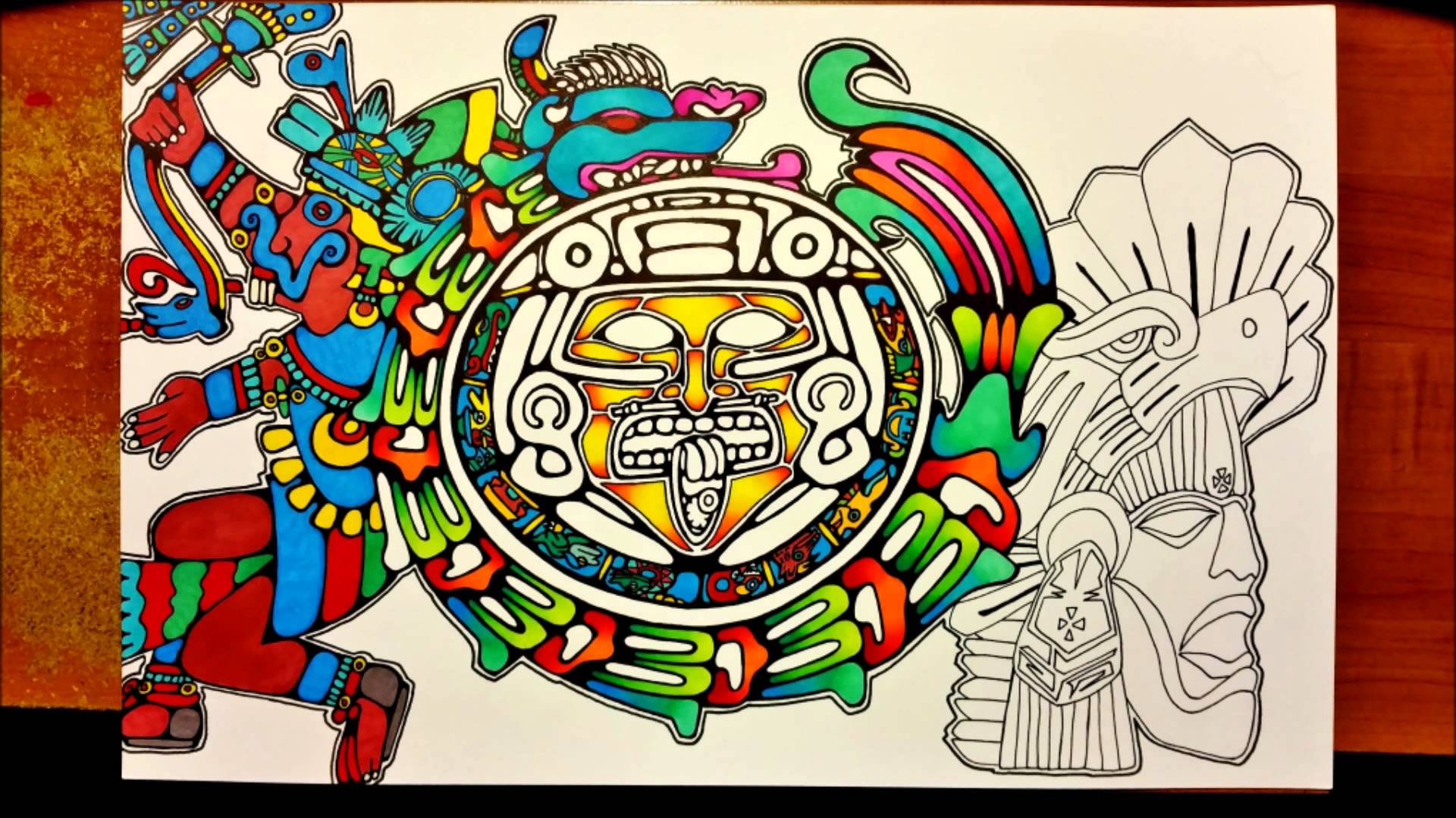 Майя Ацтеки инки арт