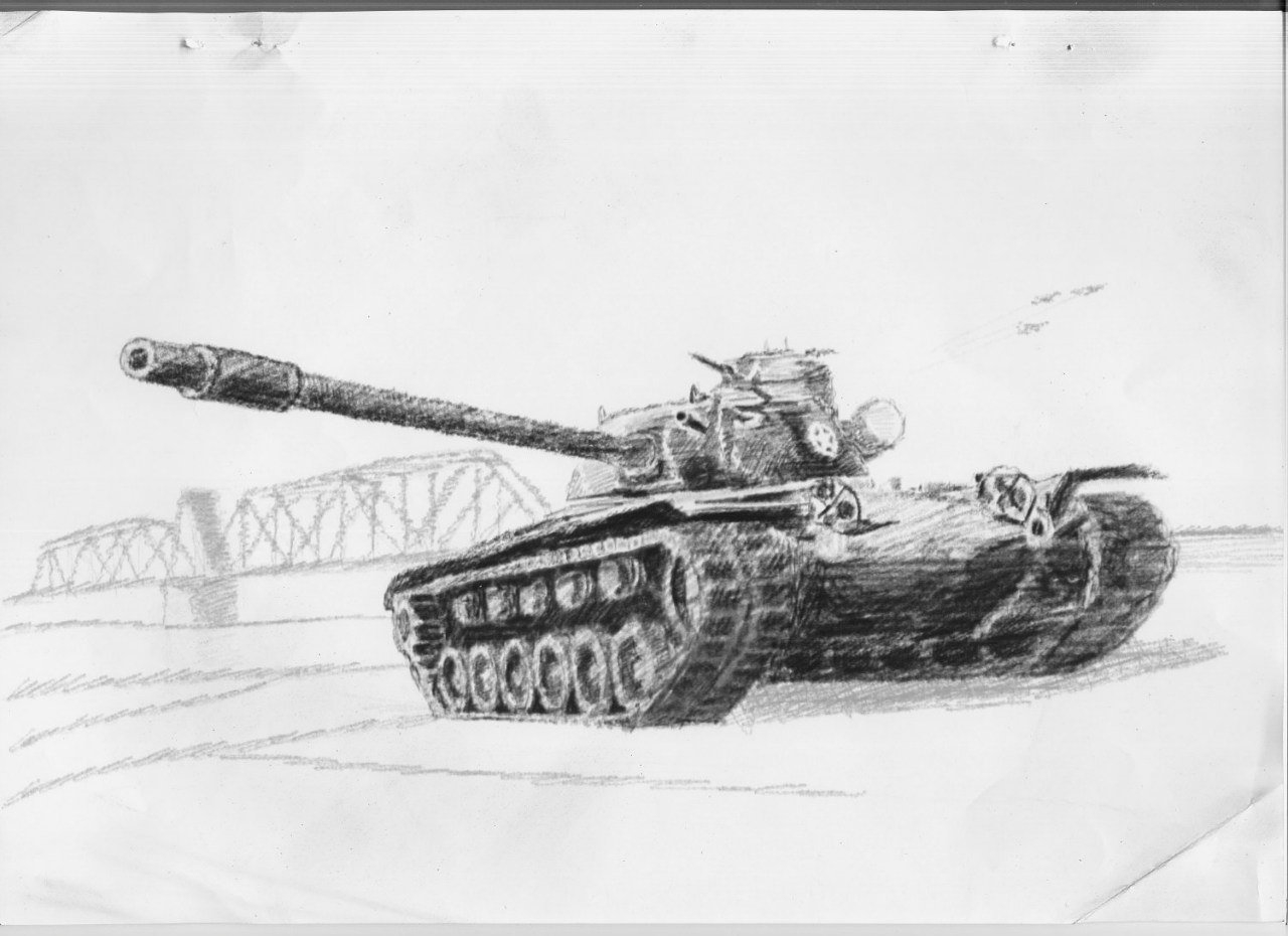 Рисунки на тему танки карандашом