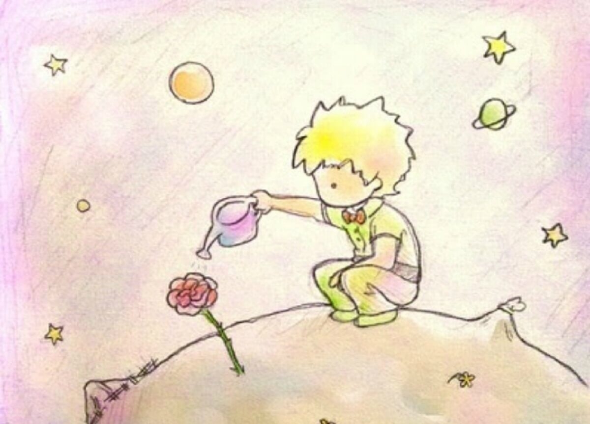 Рисунки Экзюпери к сказке маленький принц