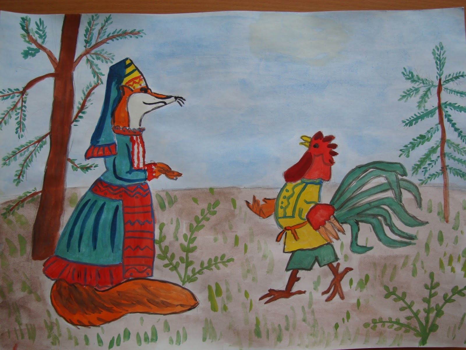 Иллюстрации к удмуртским сказкам для детей