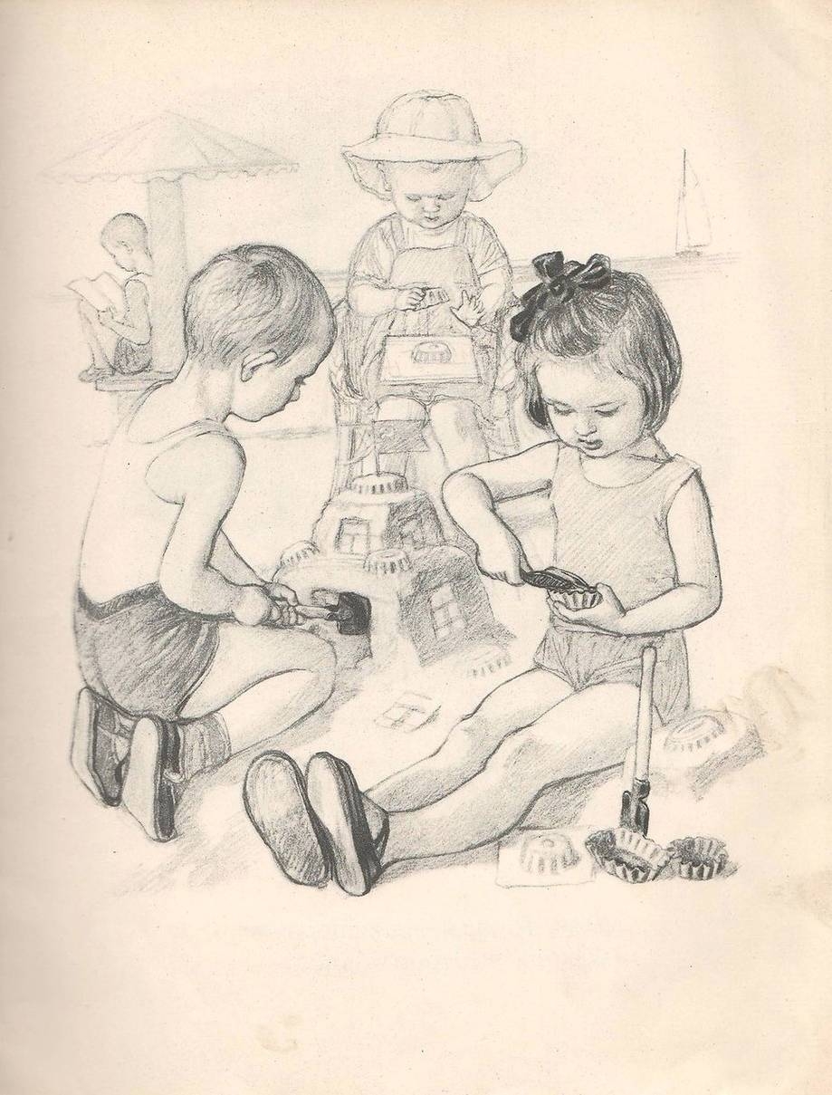 Алексей Пахомов зарисовки детей