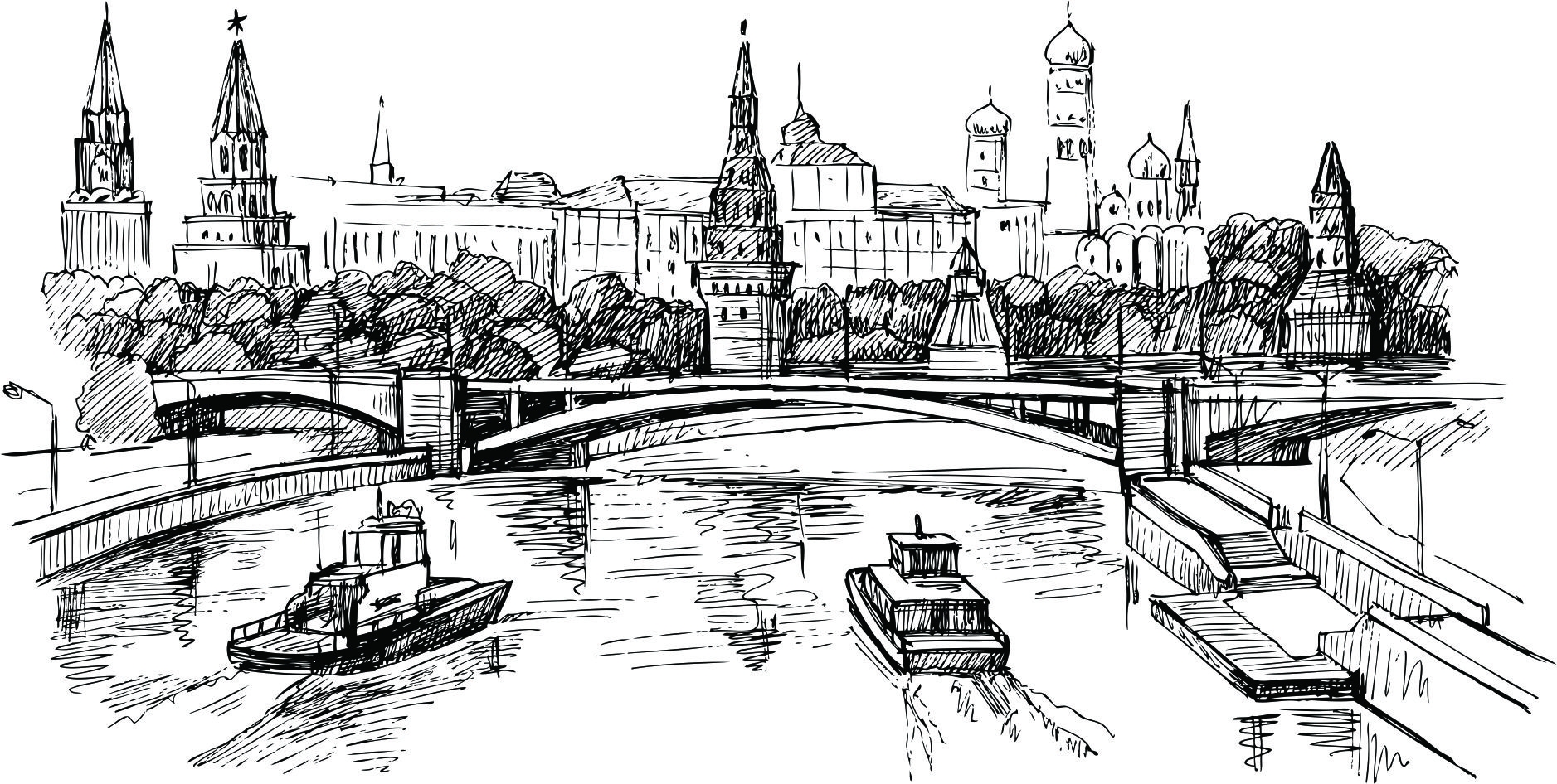 Зарисовки Москвы