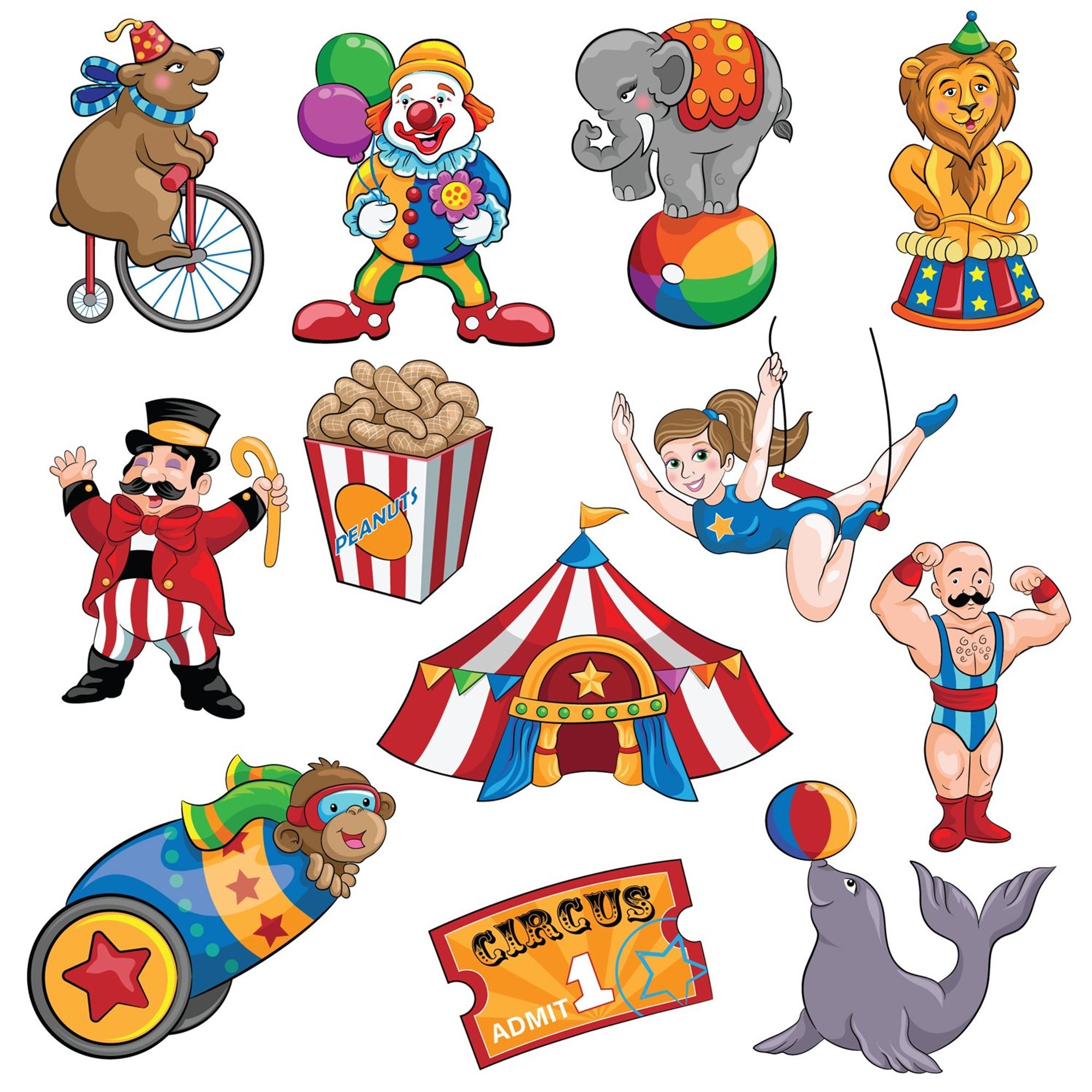 Сюжетные Картинки Циркового Представления Для Дошкольников
