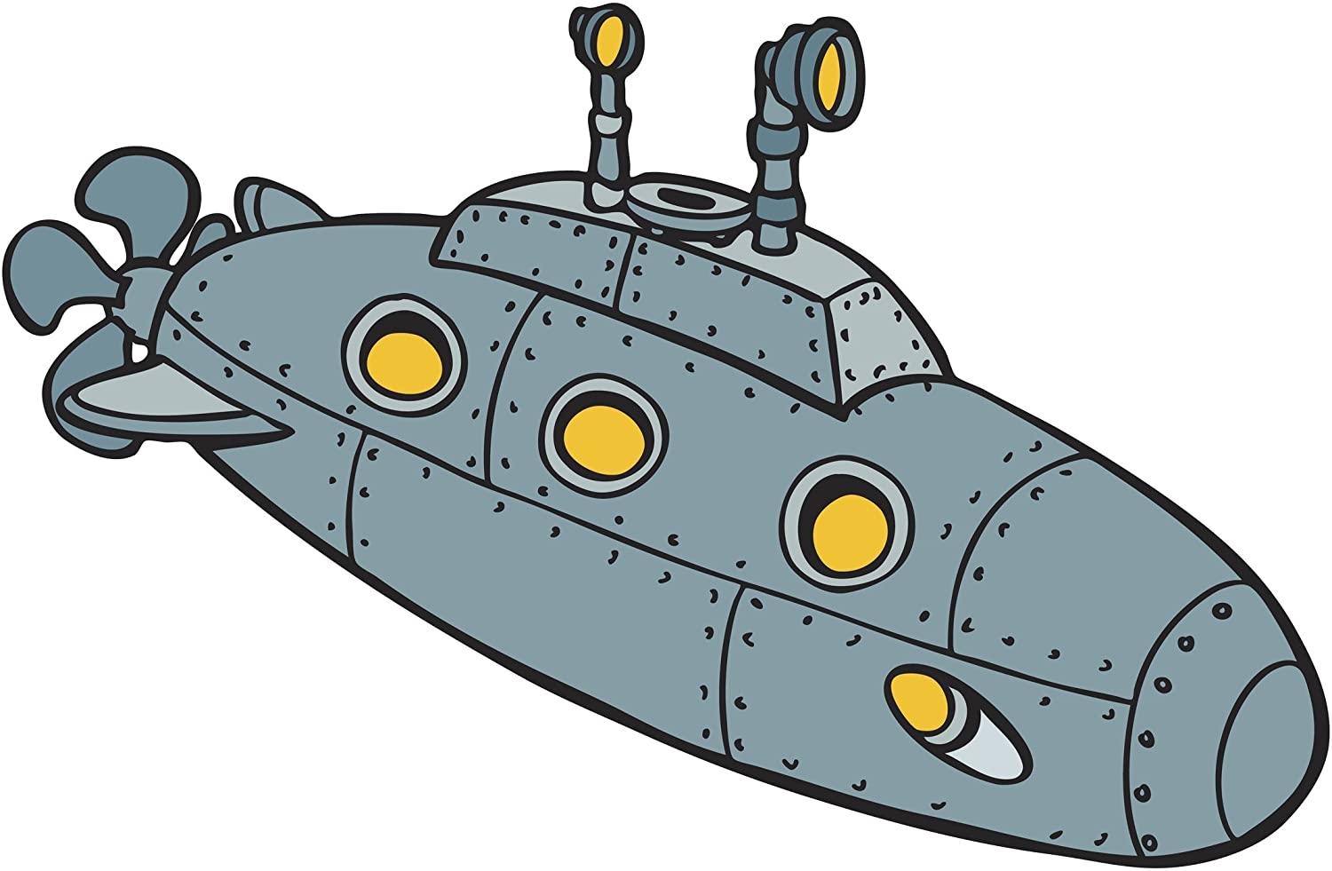 Подводный корабль для детей