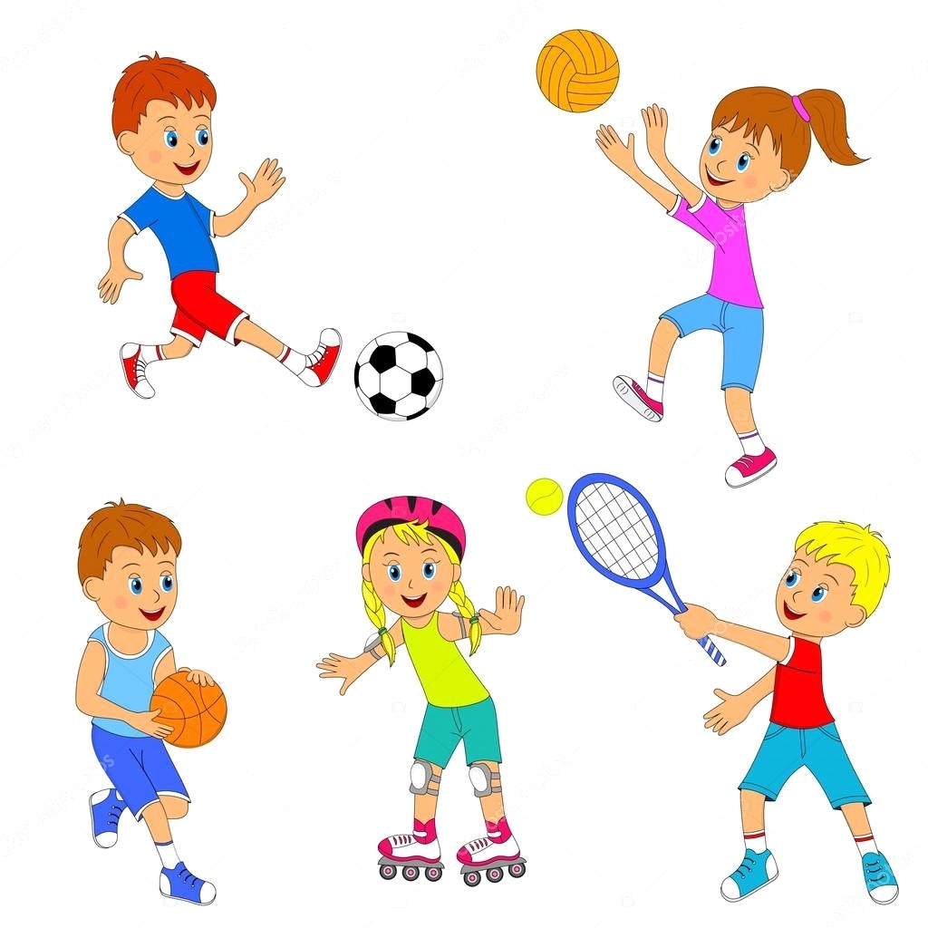 Спортивные игры в дошкольном возрасте рисунки