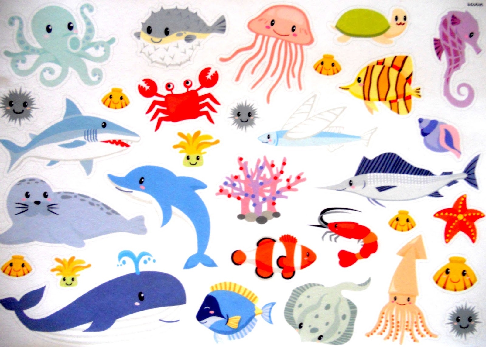 Морские обитатели рисунки для детей