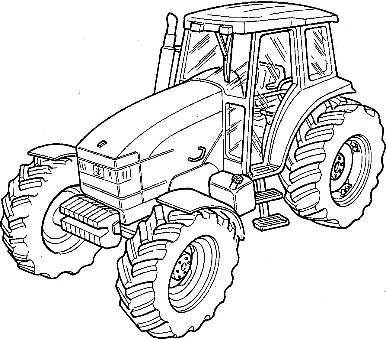 Схема трактора New Holland t8.390