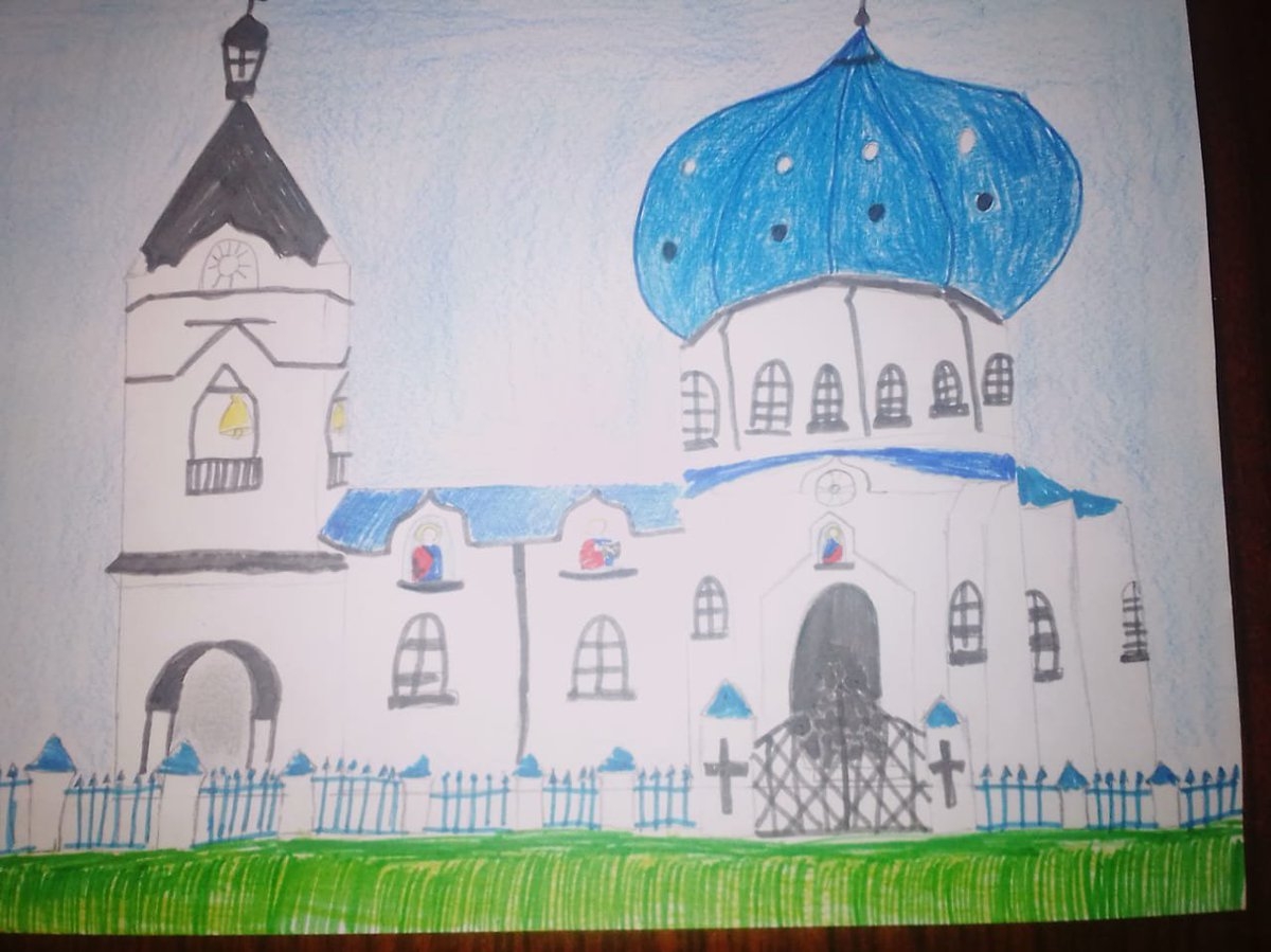 Город Белгород рисунок для детей достопримечательность