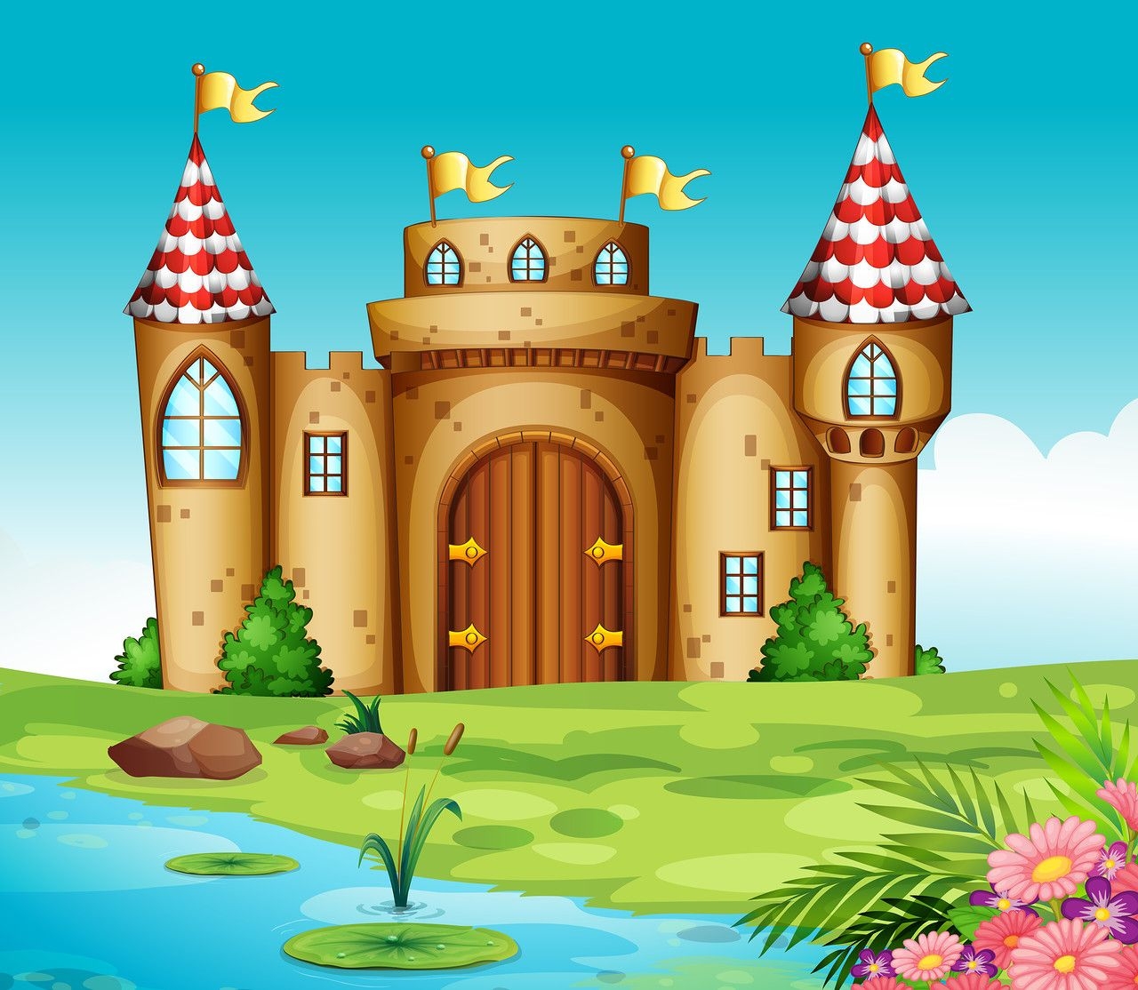 Сказочный замок для детей