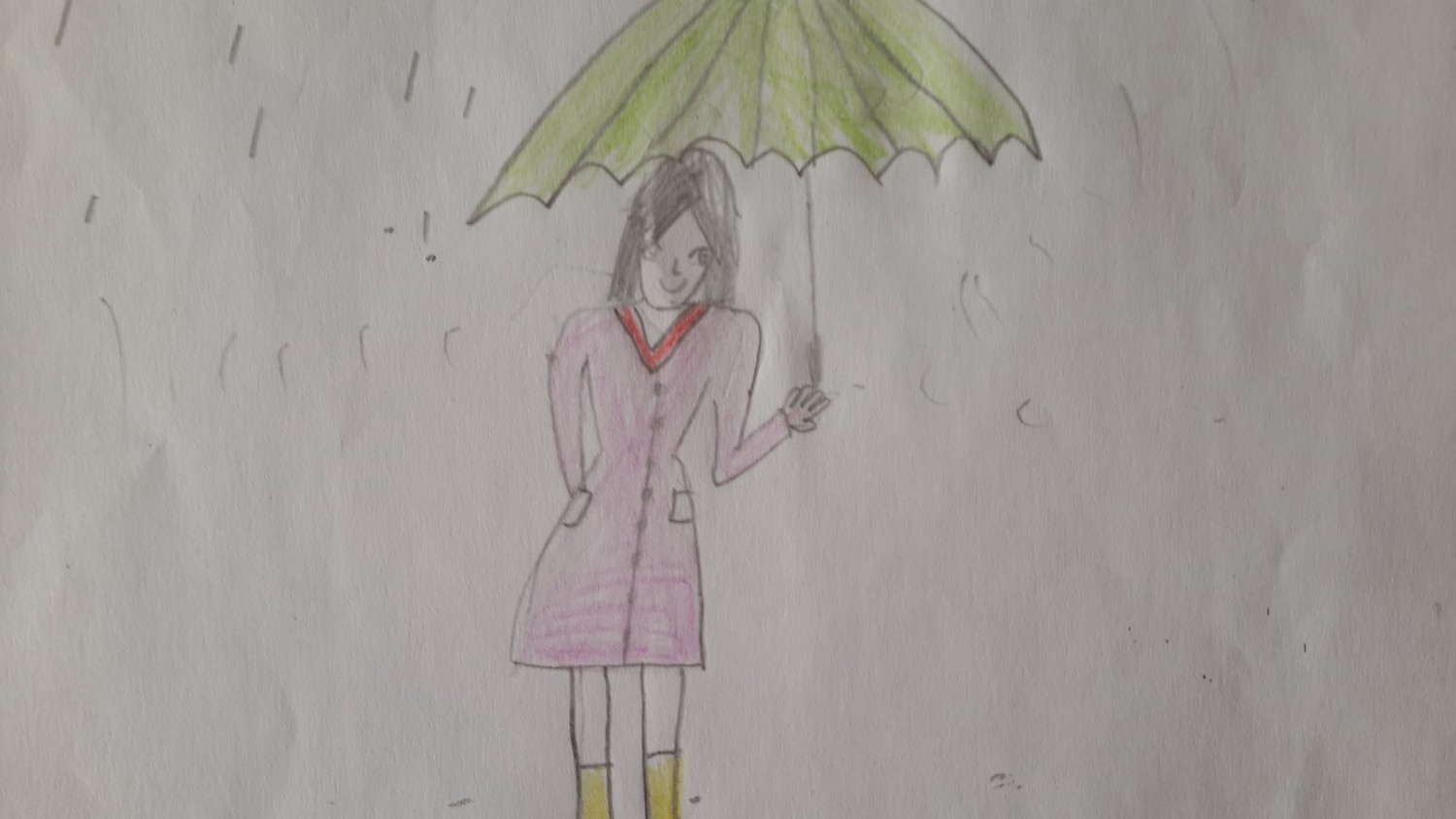 Рисуночный тест человек под дождем