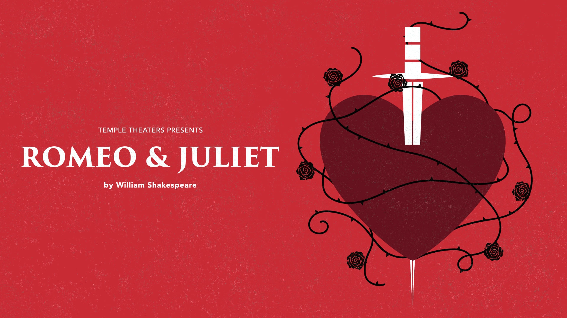Идея мюзикла Ромео и Джульетта в рисунке символе