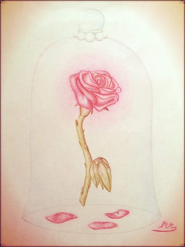 Лепестки роз рисунок