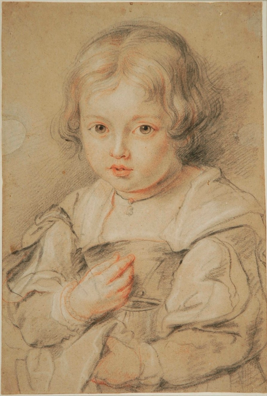 Рубенс портреты карандашом