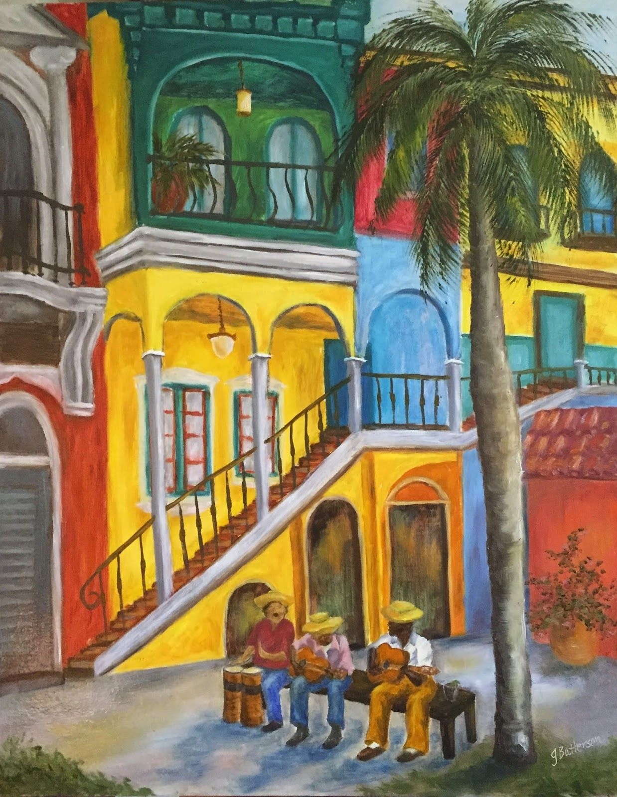 Гавана художник Фуско