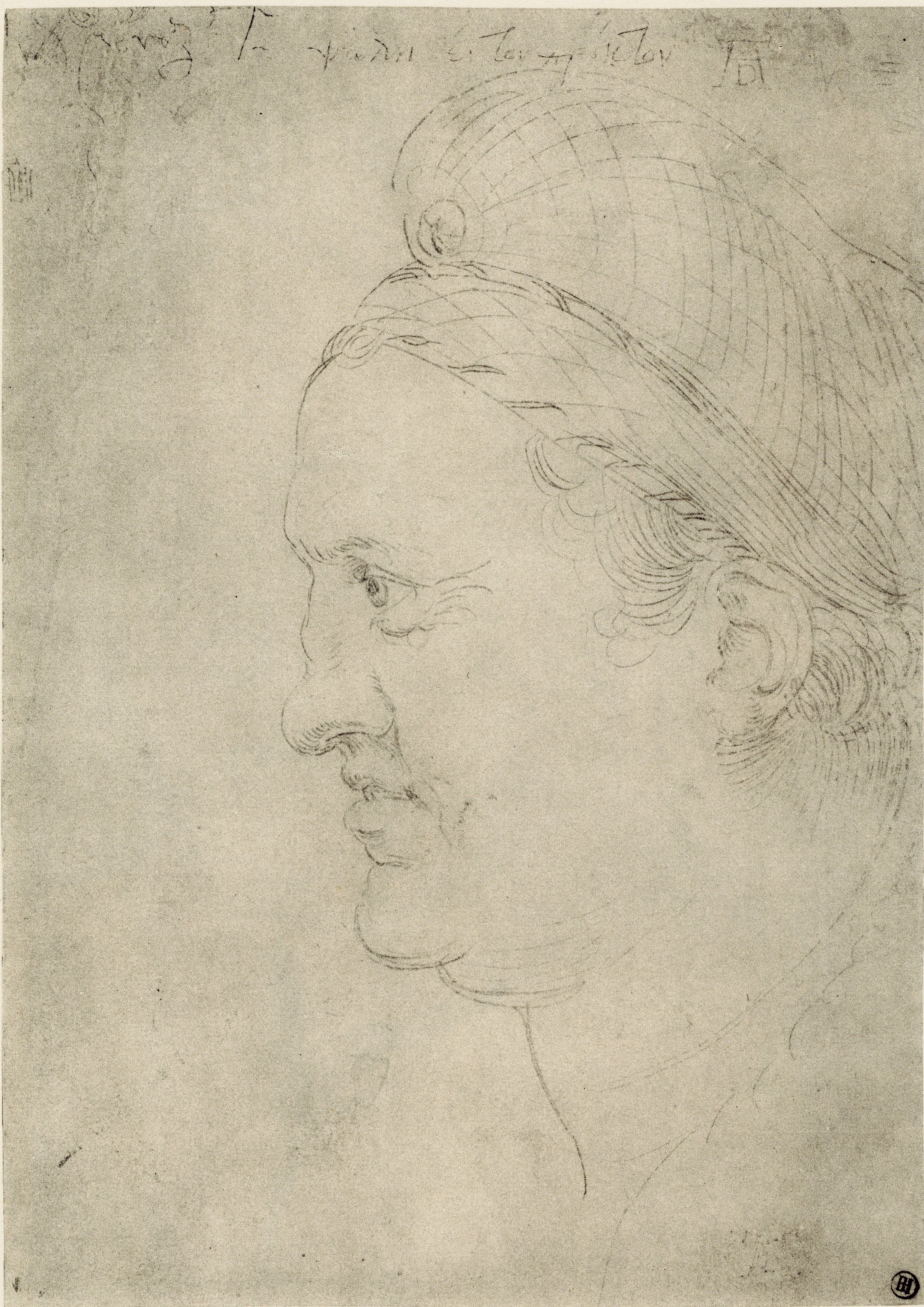 Albrecht Durers Vater (1497) портрет
