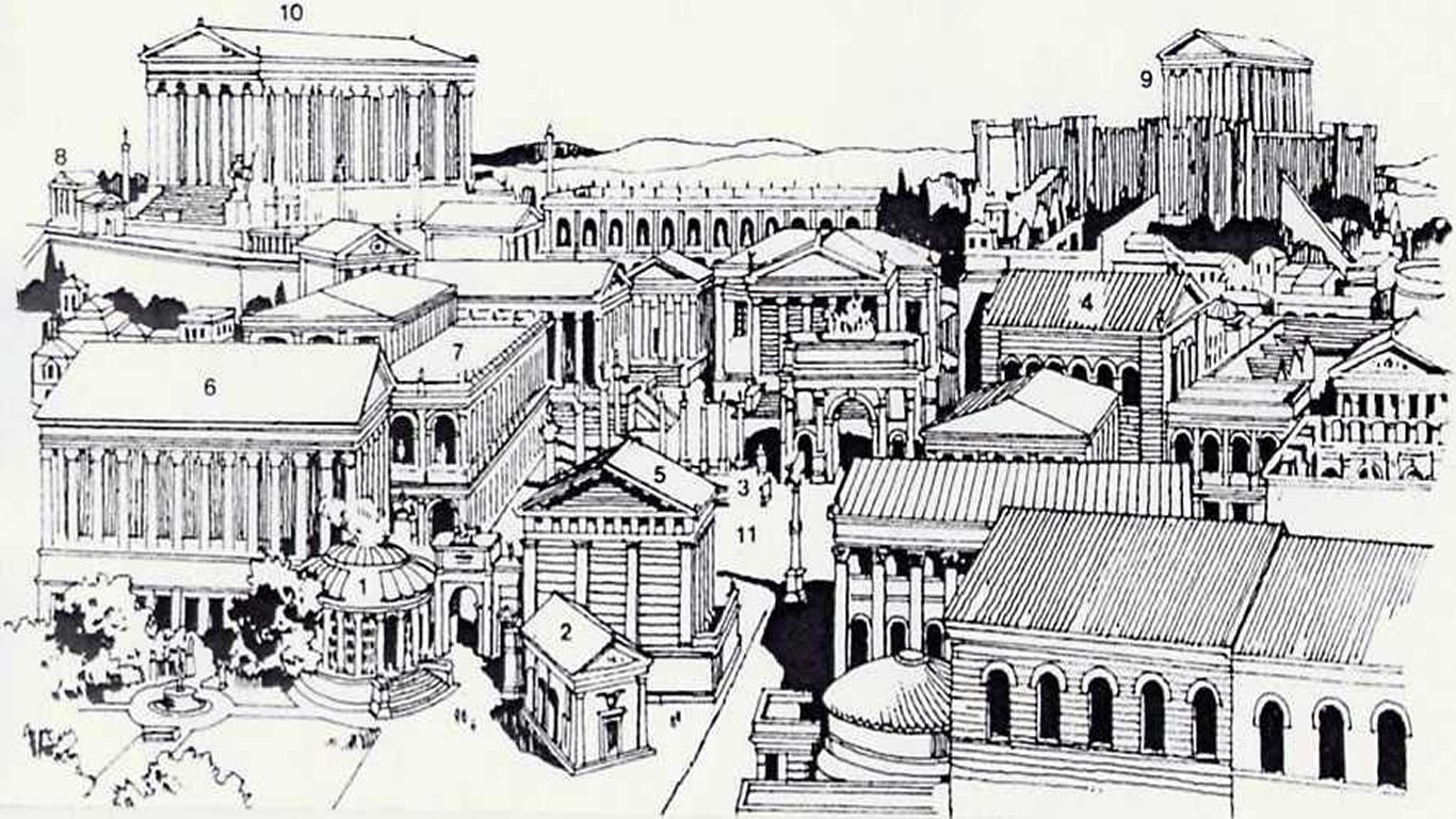 Регия древний Рим реконструкция