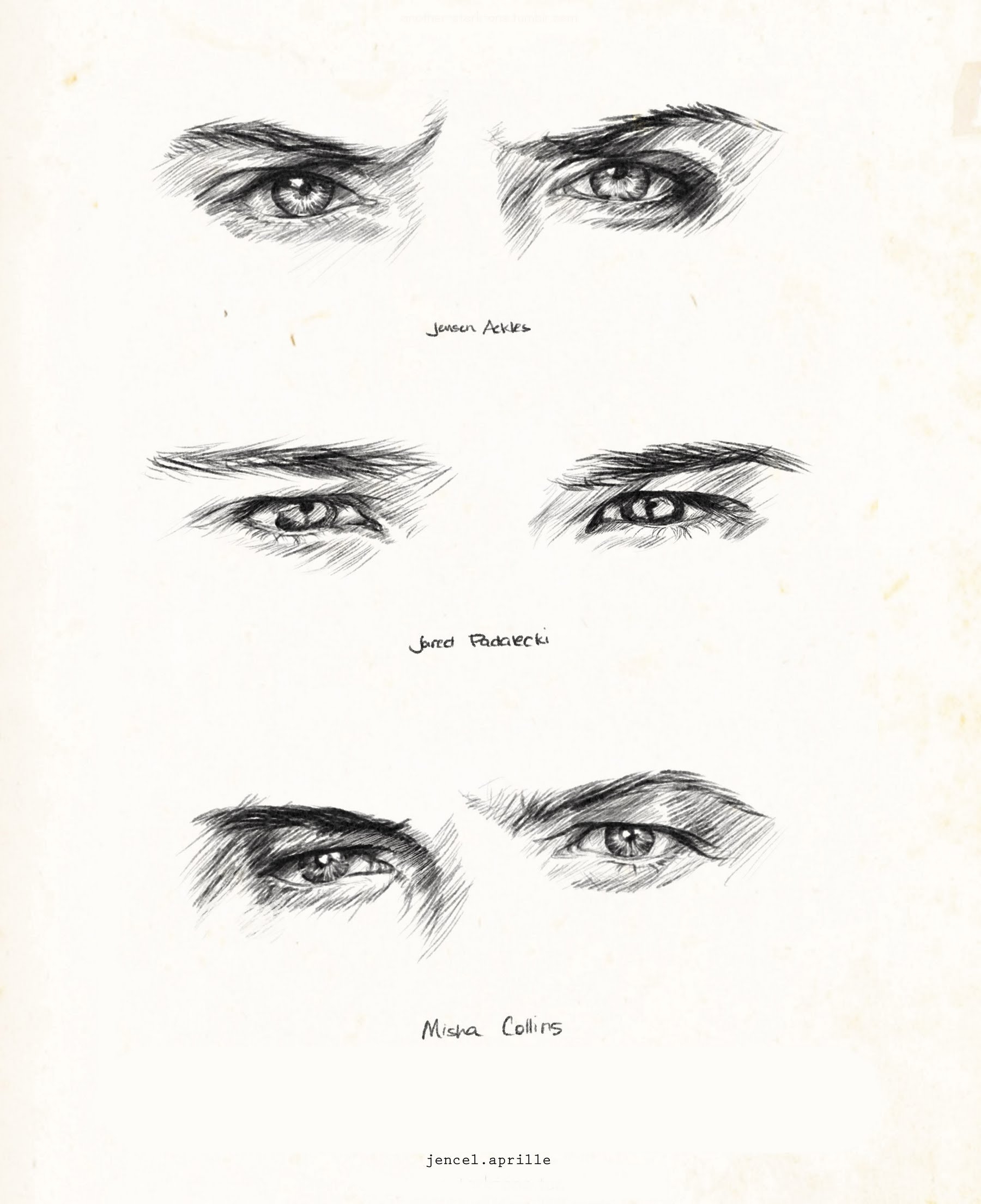 Мужские глаза для рисования