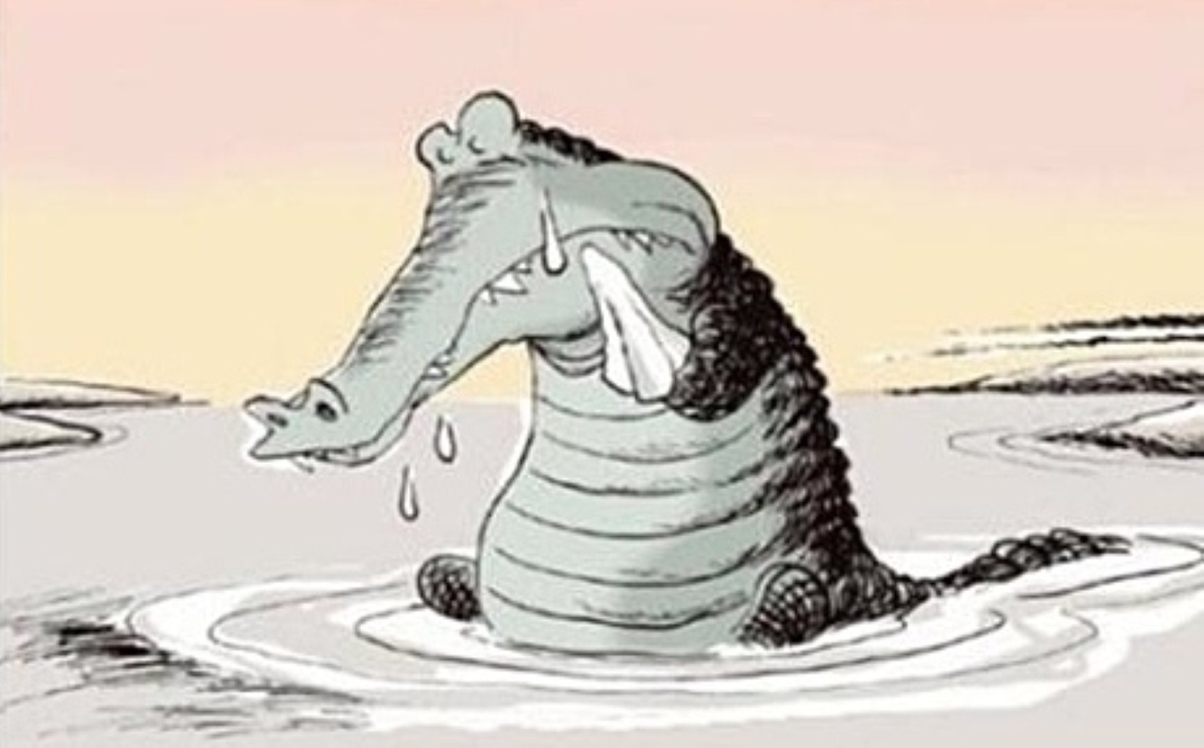 Крокодильи слезы фразеологизм