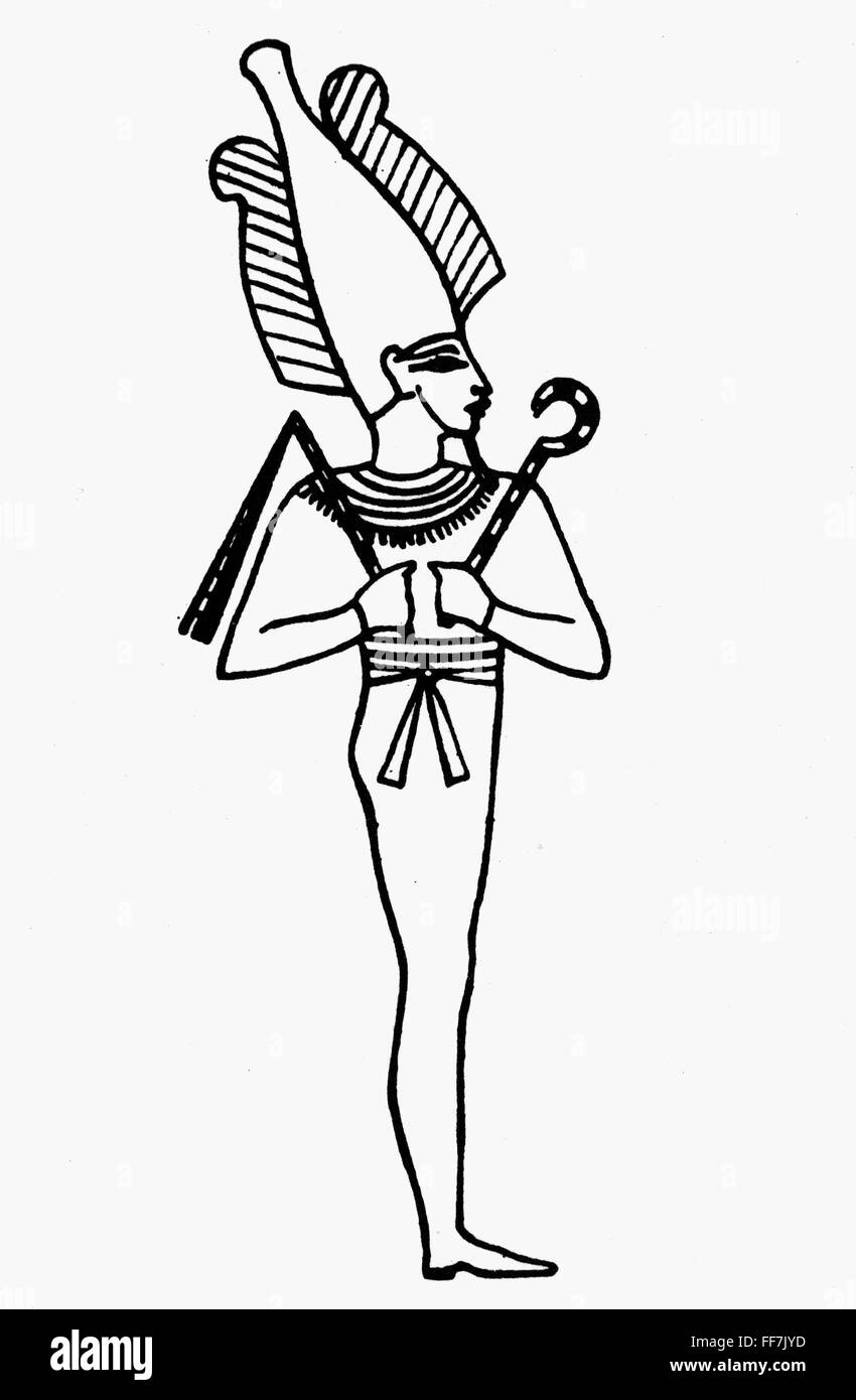 Бог Осирис в древнем Египте