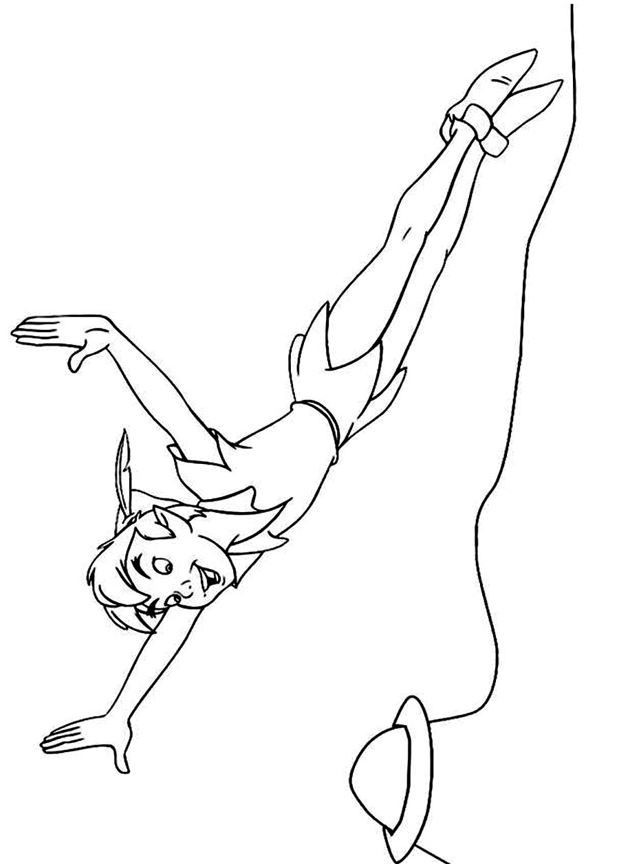 Питер Пэн рисунок карандашом