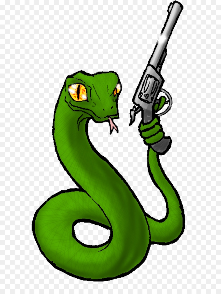 Зелёная змея мультяшный
