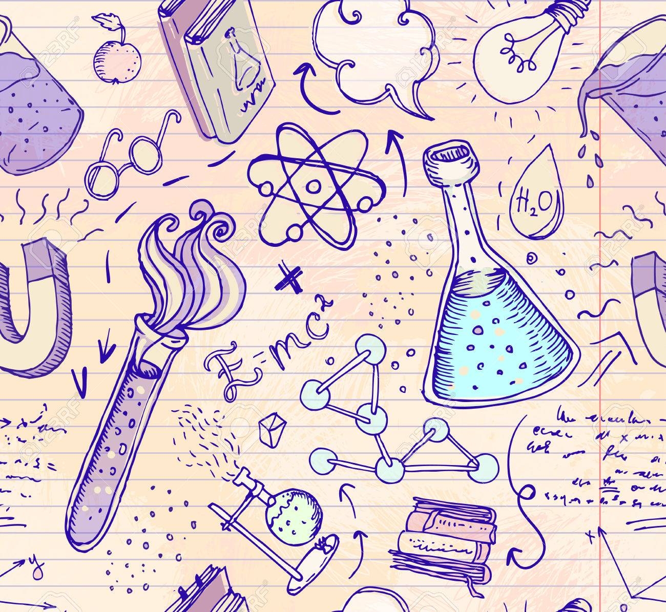 Химия в рисовании
