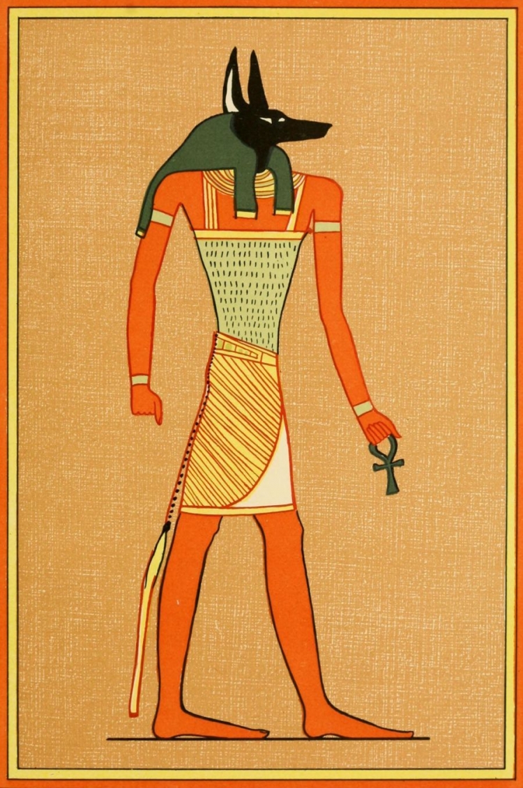 Анубис Бог древнего Египта