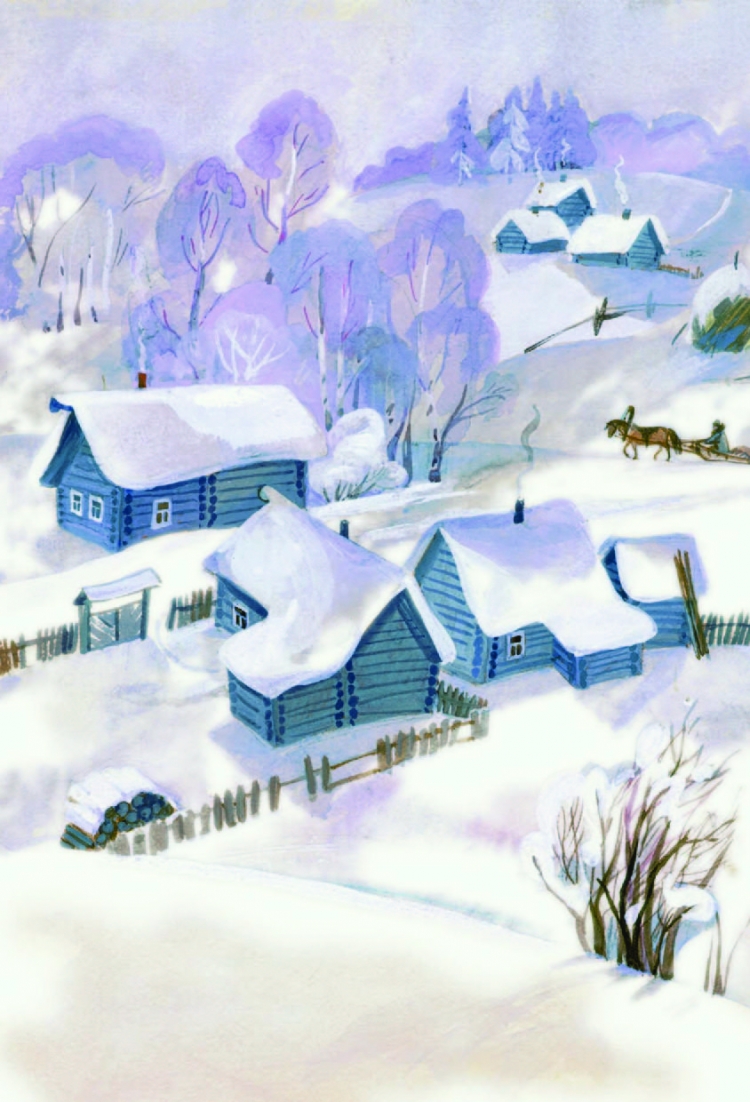 Иллюстрация Никитина встреча зимы