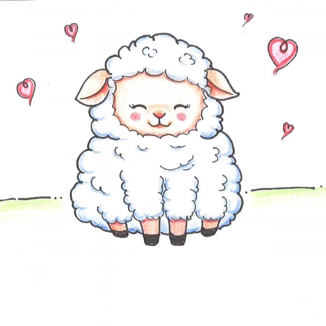 Нарисовать овечку