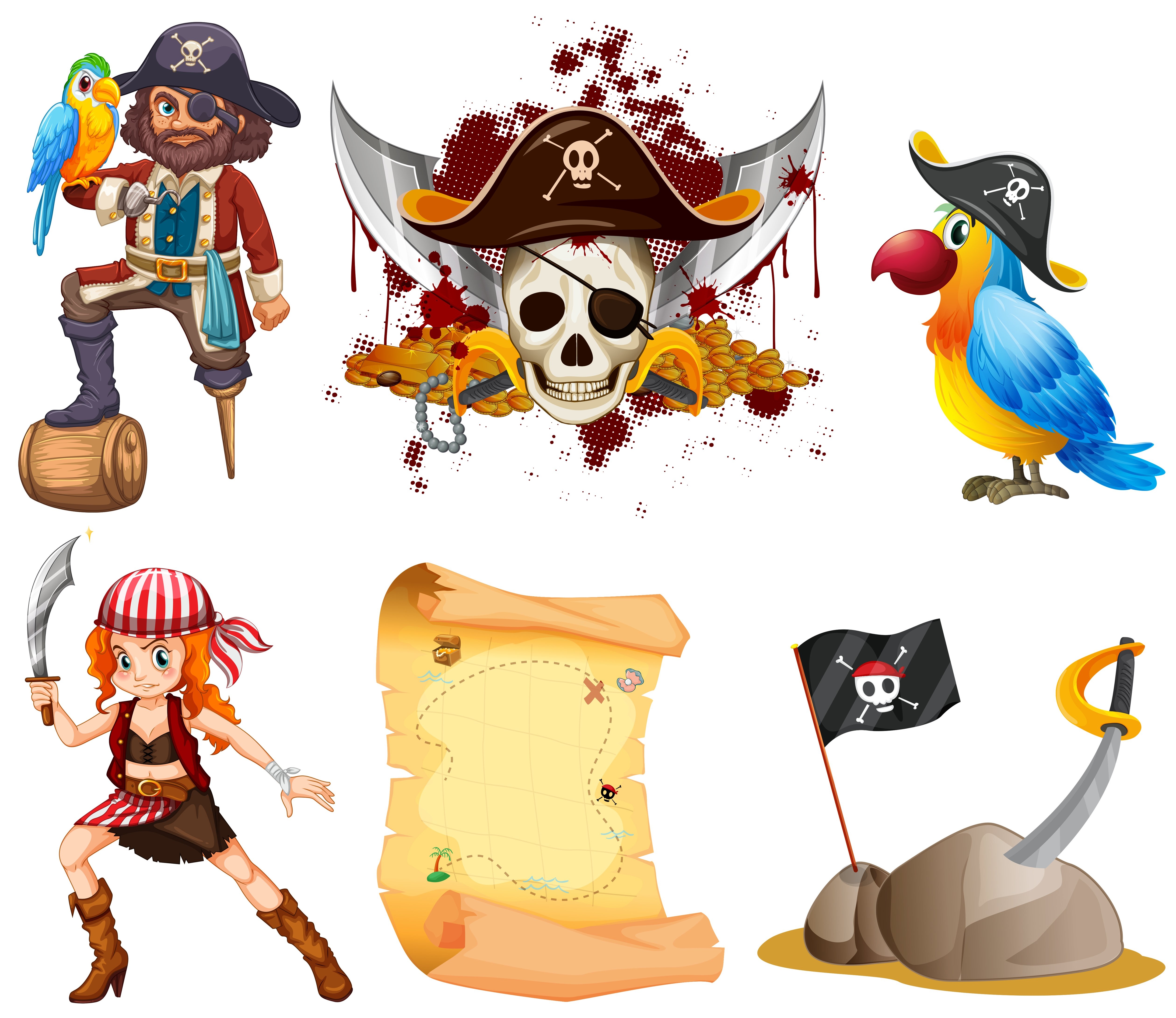 Атрибутика пиратов для детей