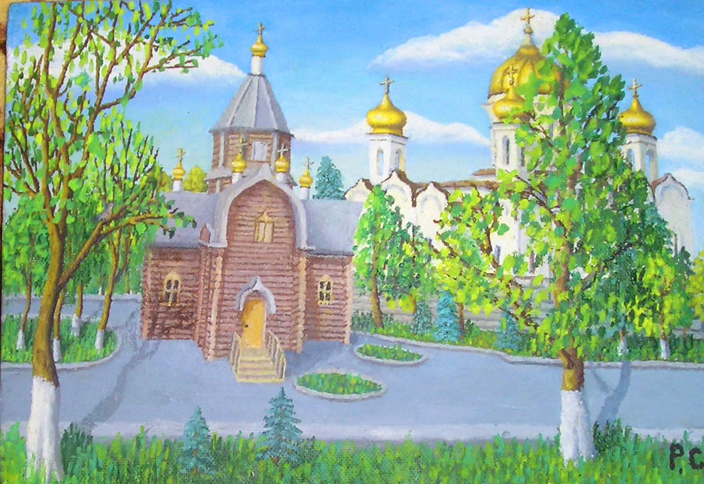 Купол церкви рисунок