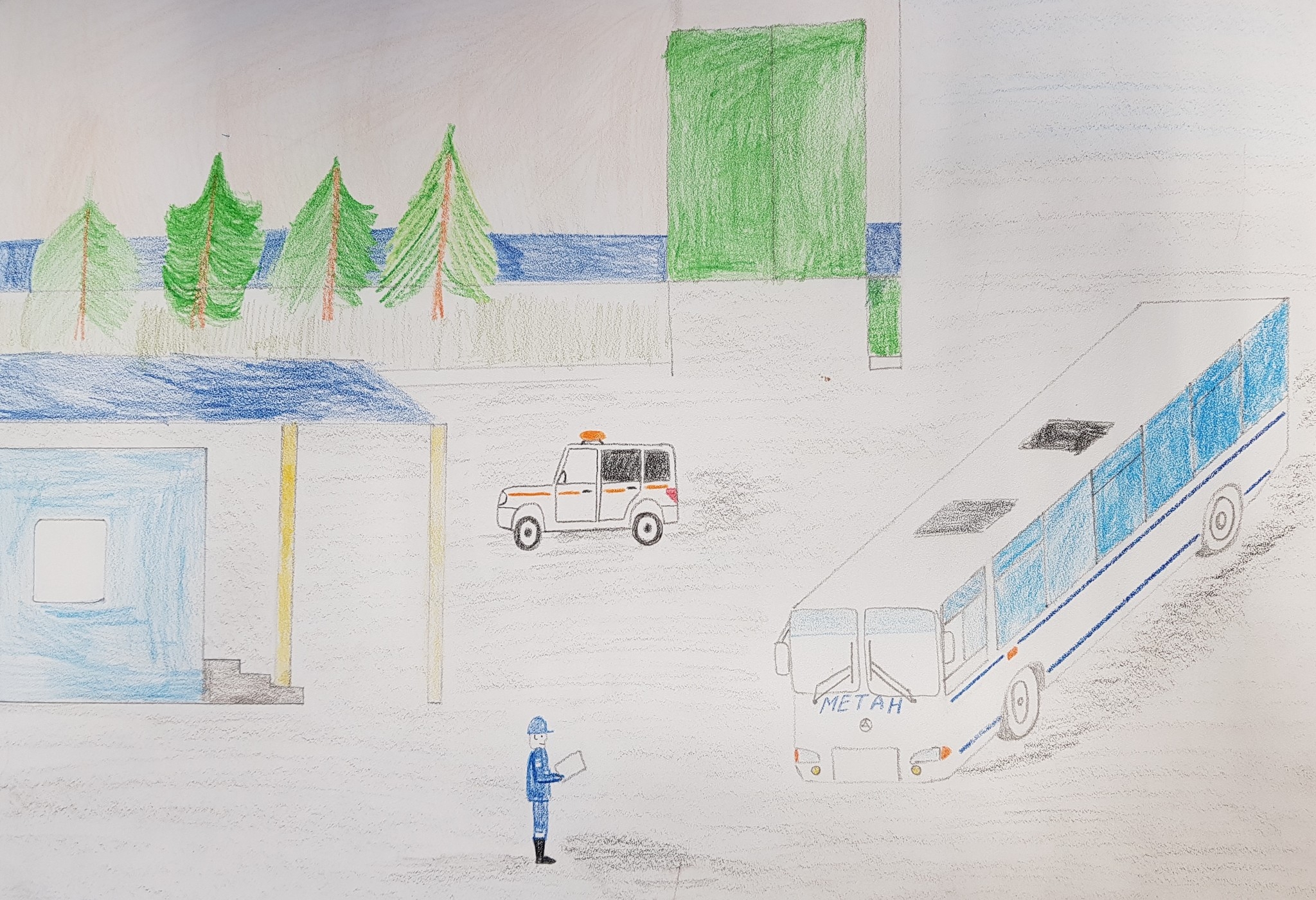 Газпром глазами детей рисунки 7 лет
