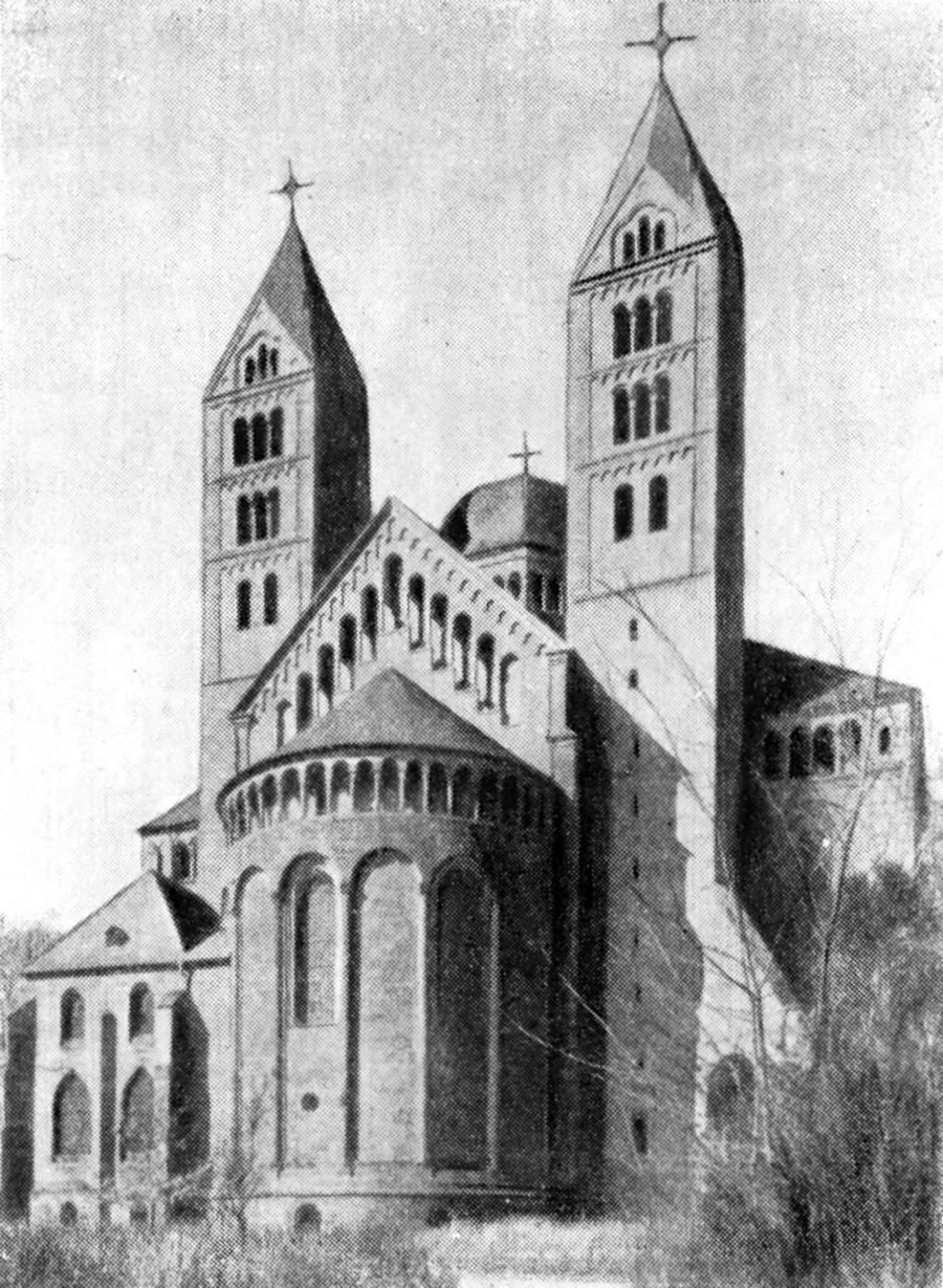Романская архитектура Германии Шпейерский собор