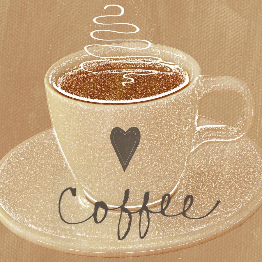 Чашечка кофе рисунок