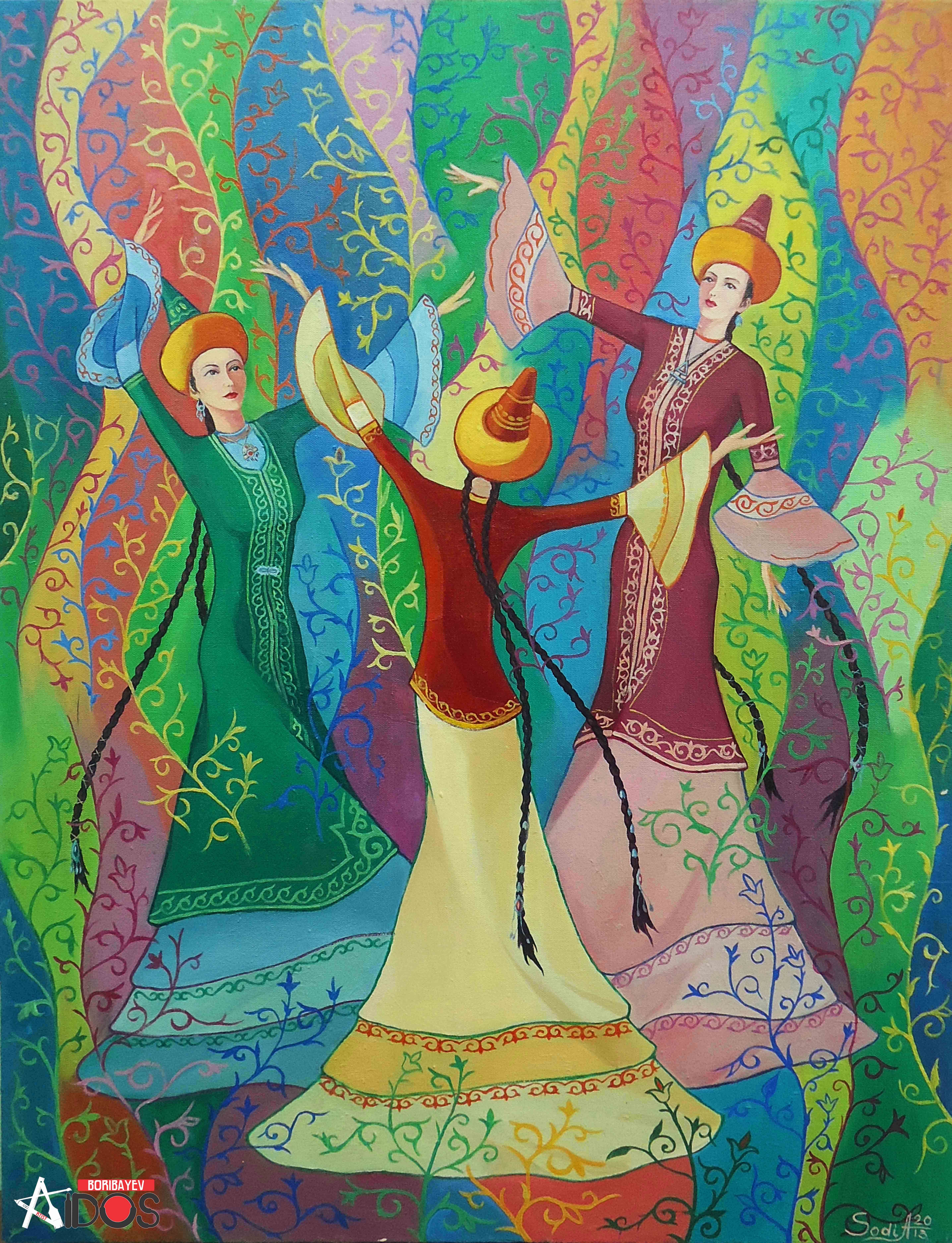 Казахская живопись