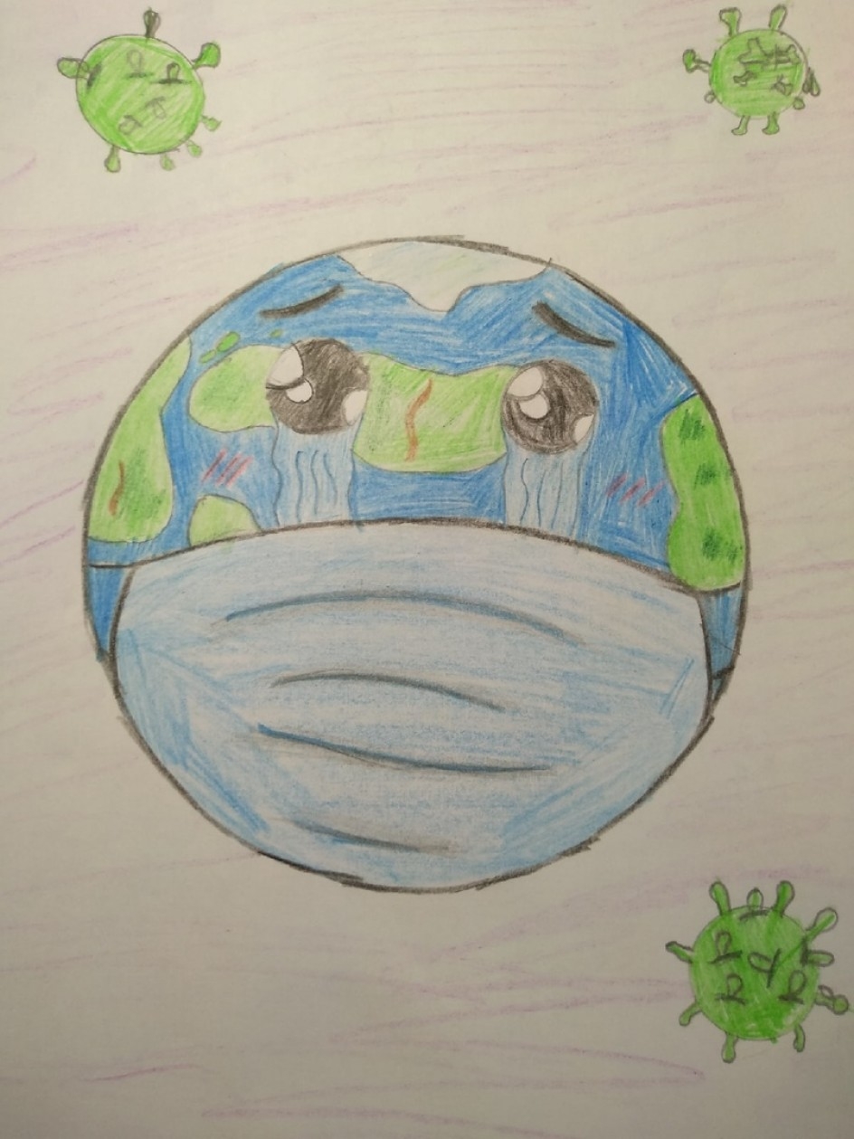 Рисунок на тему Планета здоровья
