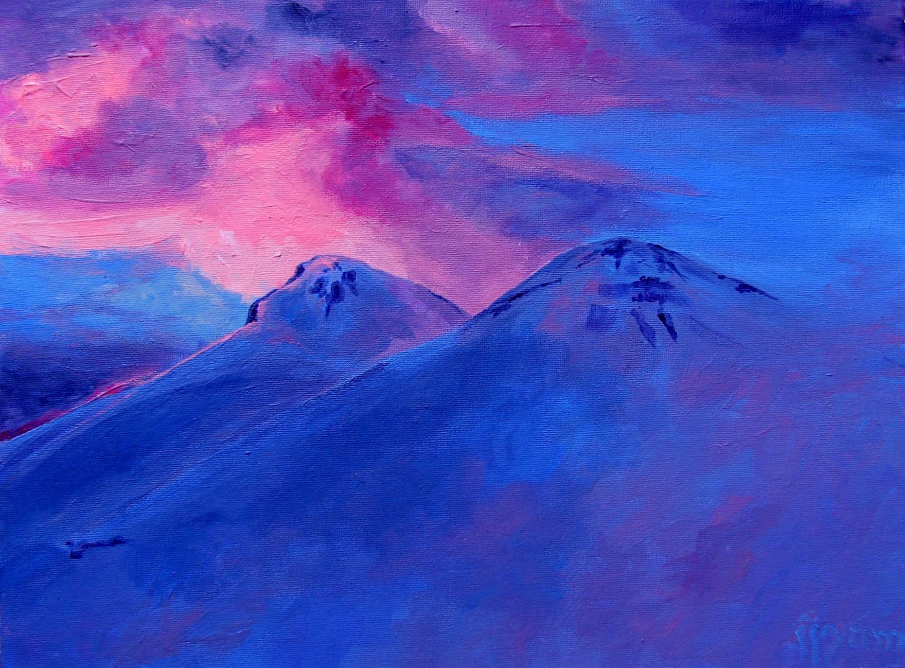 Горы Эльбрус Art